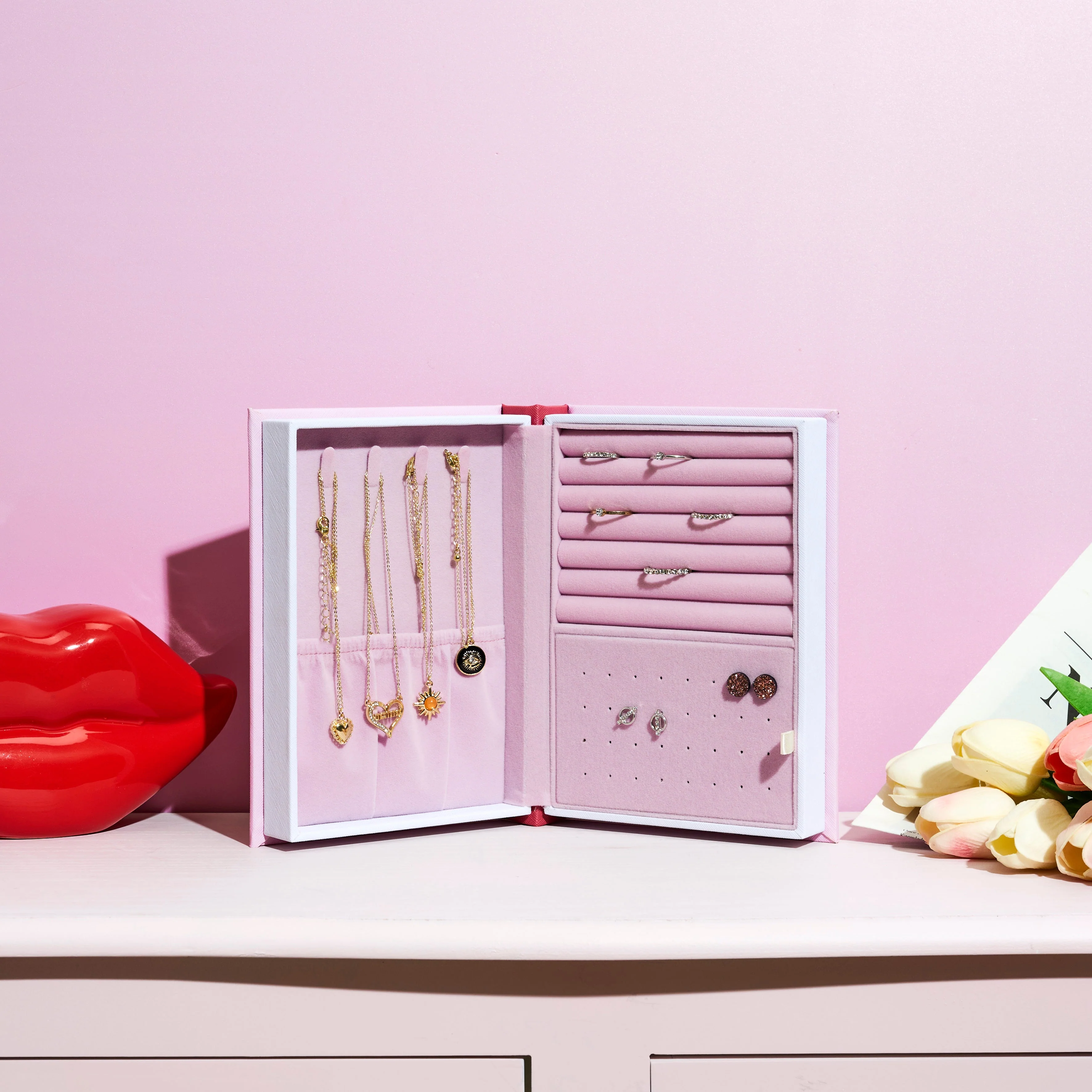 BOITE A BIJOUX LIVRE LES COQUETTES - Image 2