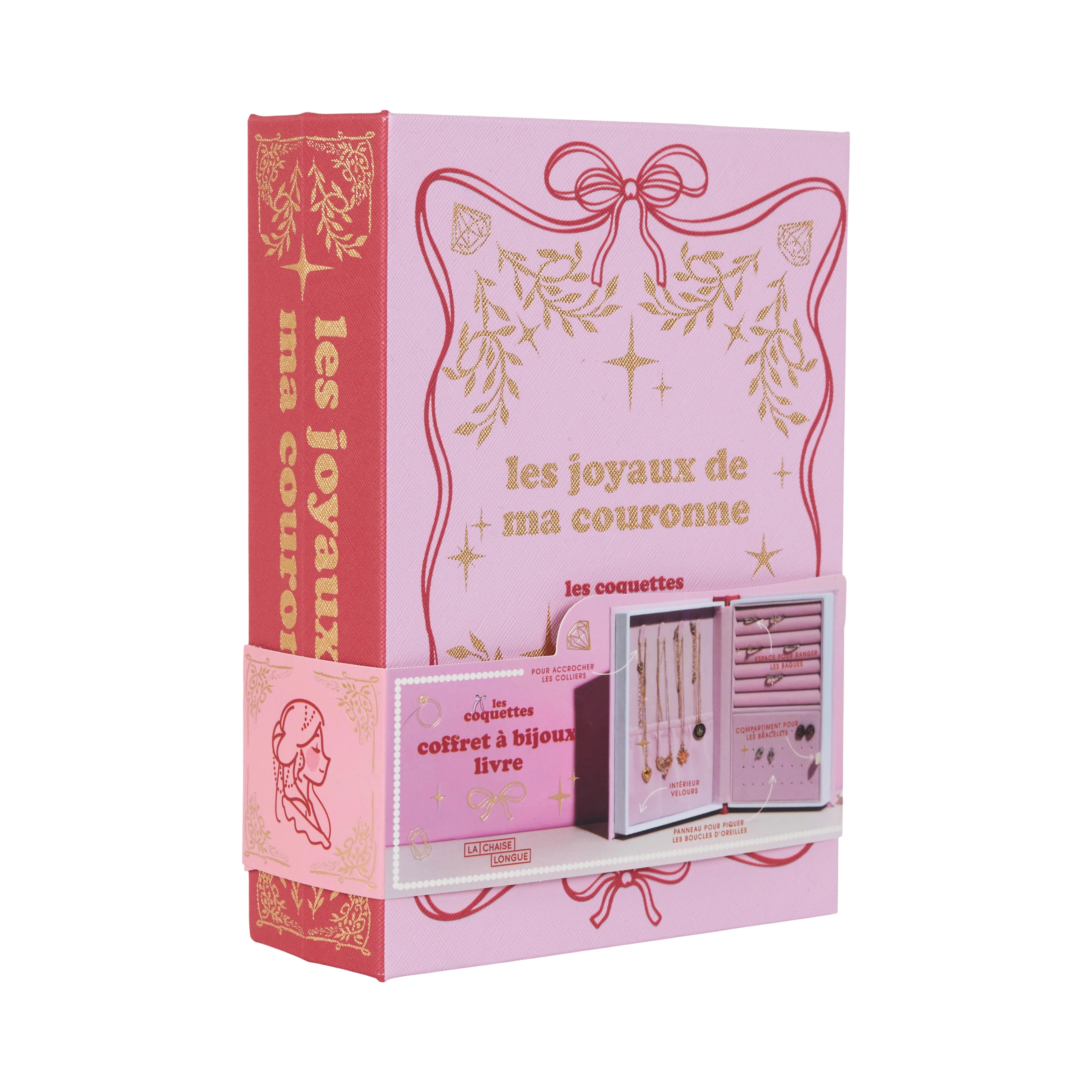 BOITE A BIJOUX LIVRE LES COQUETTES - Image 3