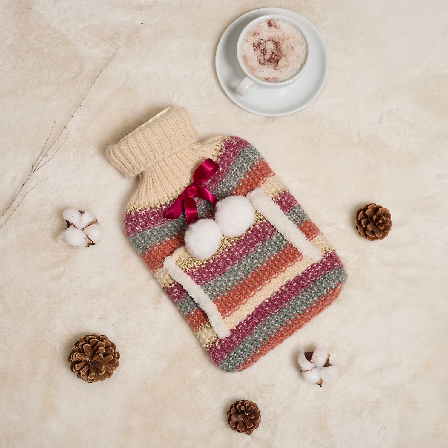 BOUILLOTTE EN MAILLE COSY FOLK - Image 2