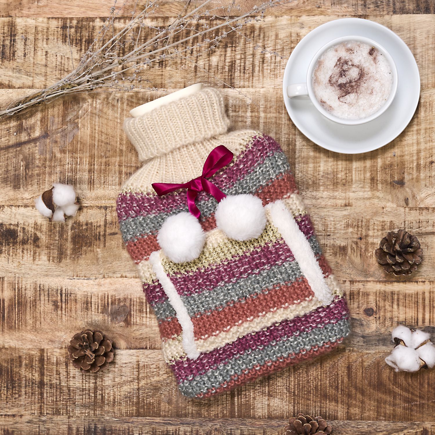 BOUILLOTTE EN MAILLE COSY FOLK - Image 4
