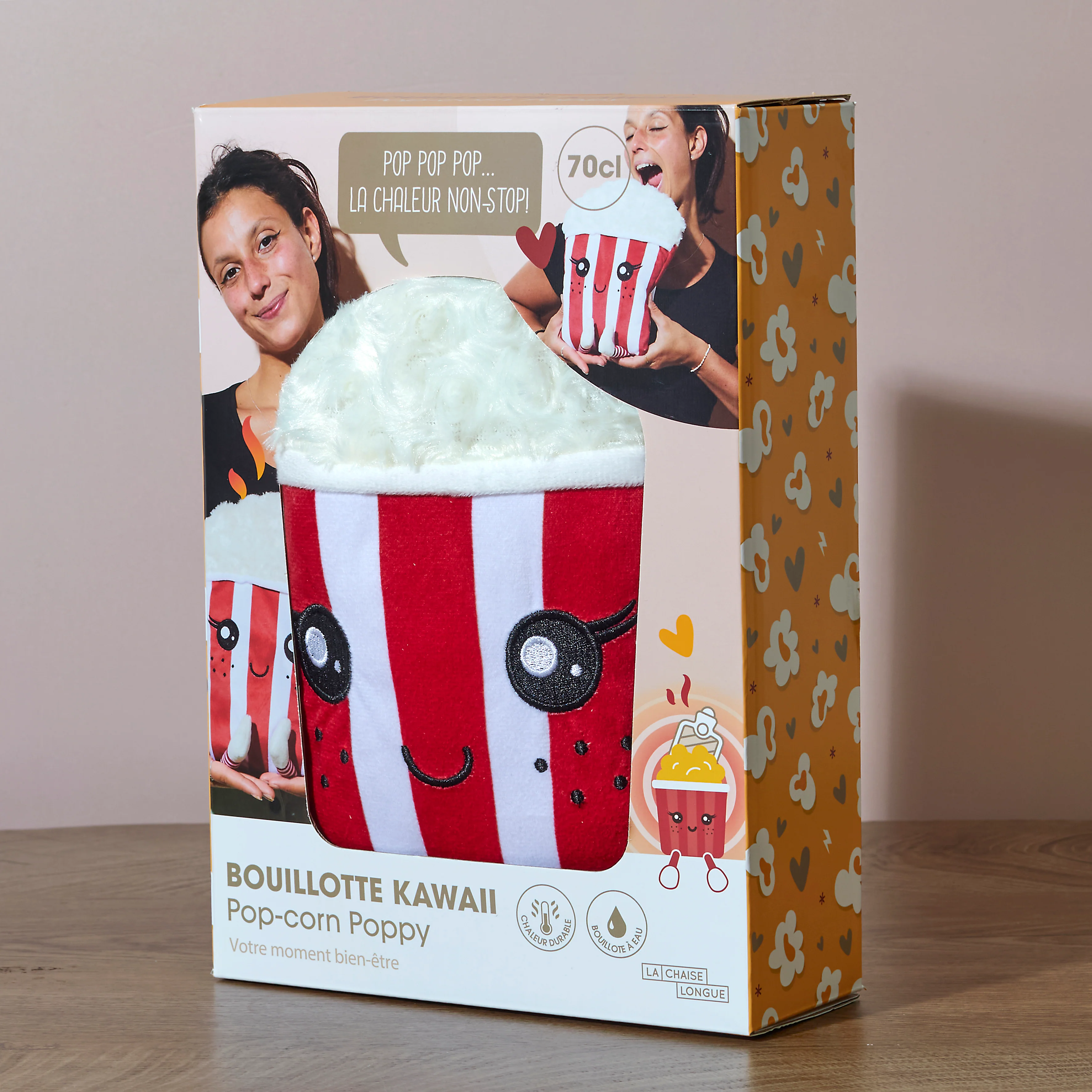 BOUILLOTTE KAWAII POP CORN POPPY - Image 2
