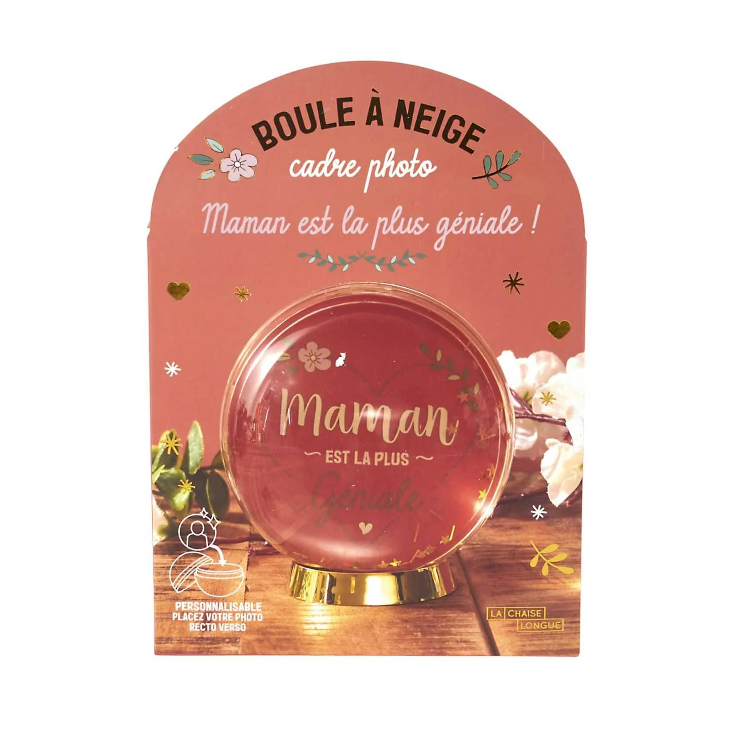 BOULE A NEIGE CADRE PHOTO MAMAN - Image 4