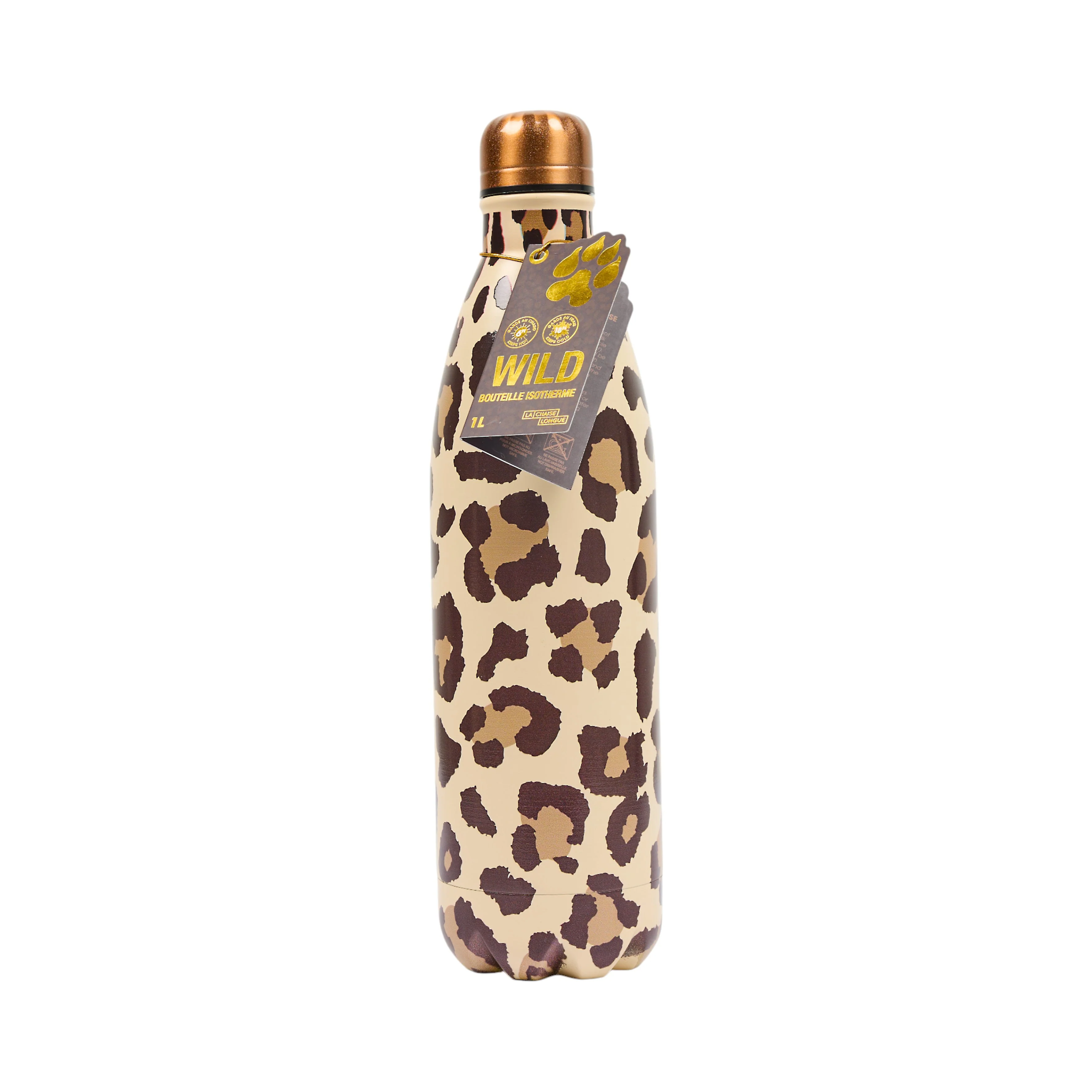 BOUTEILLE ISO LEOPARD ROSE FLUO WILD 1L - Image 5
