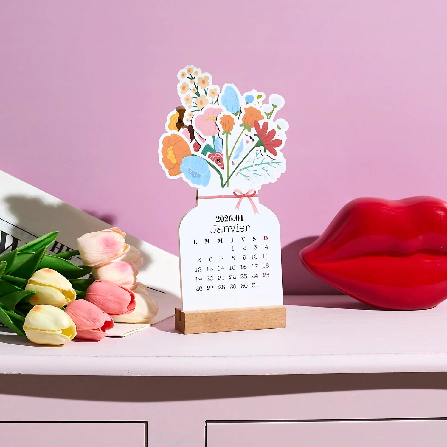 CALENDRIER BOUQUET BLOOM 2026 - Image 7