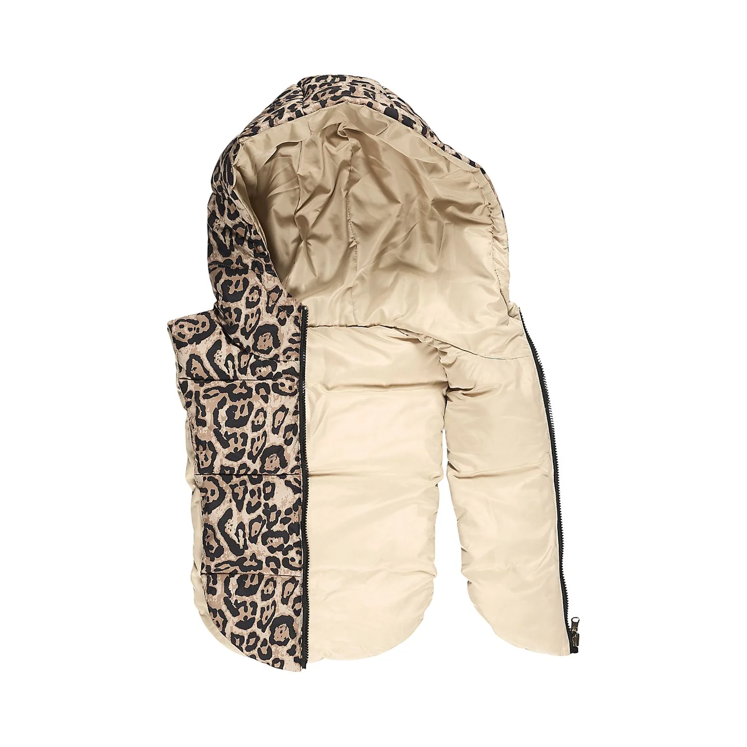 CAPUCHE DOUDOUNE REVERSIBLE LEOPARD - Image 9
