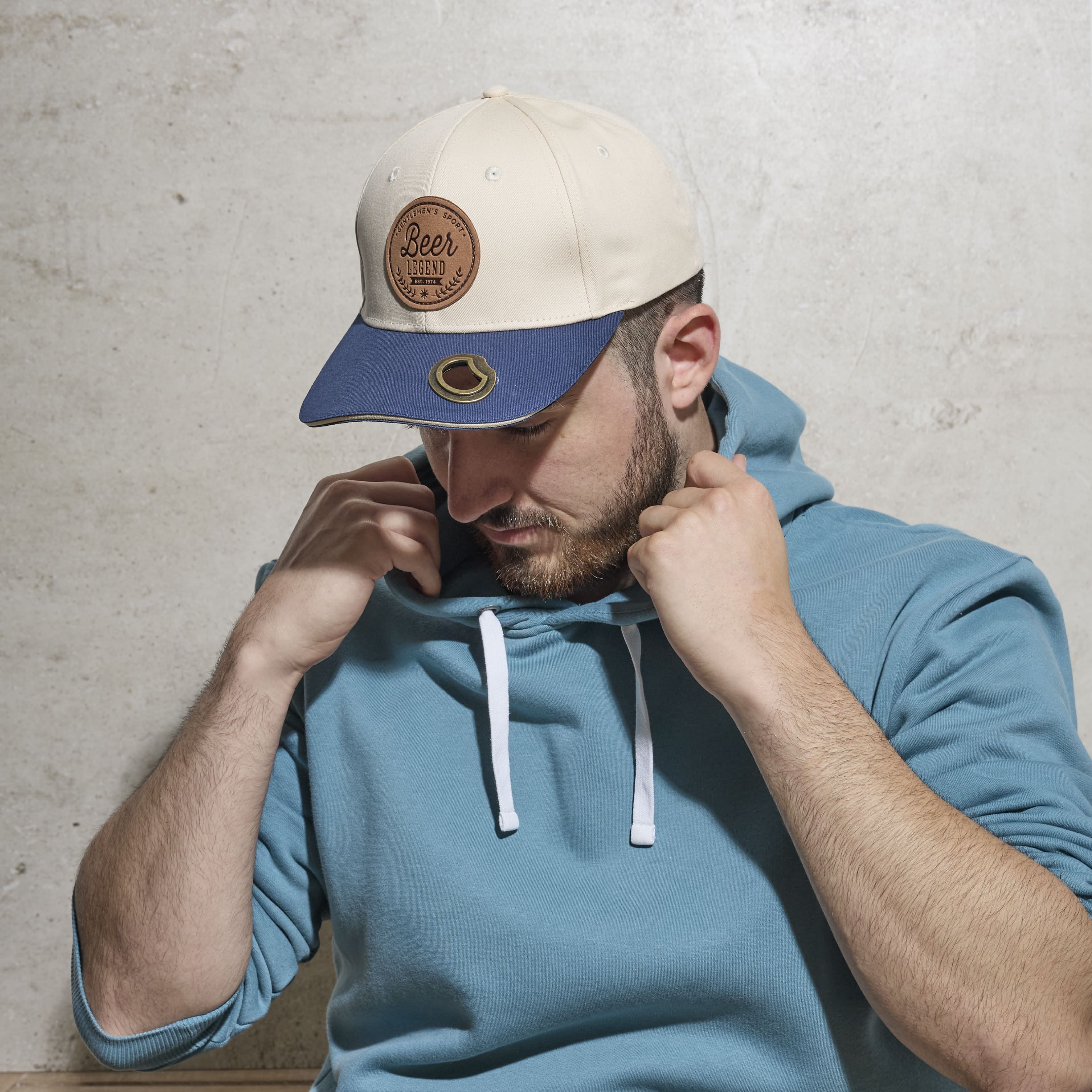 CASQUETTE BEER LEGEND BEIGE - Image 2
