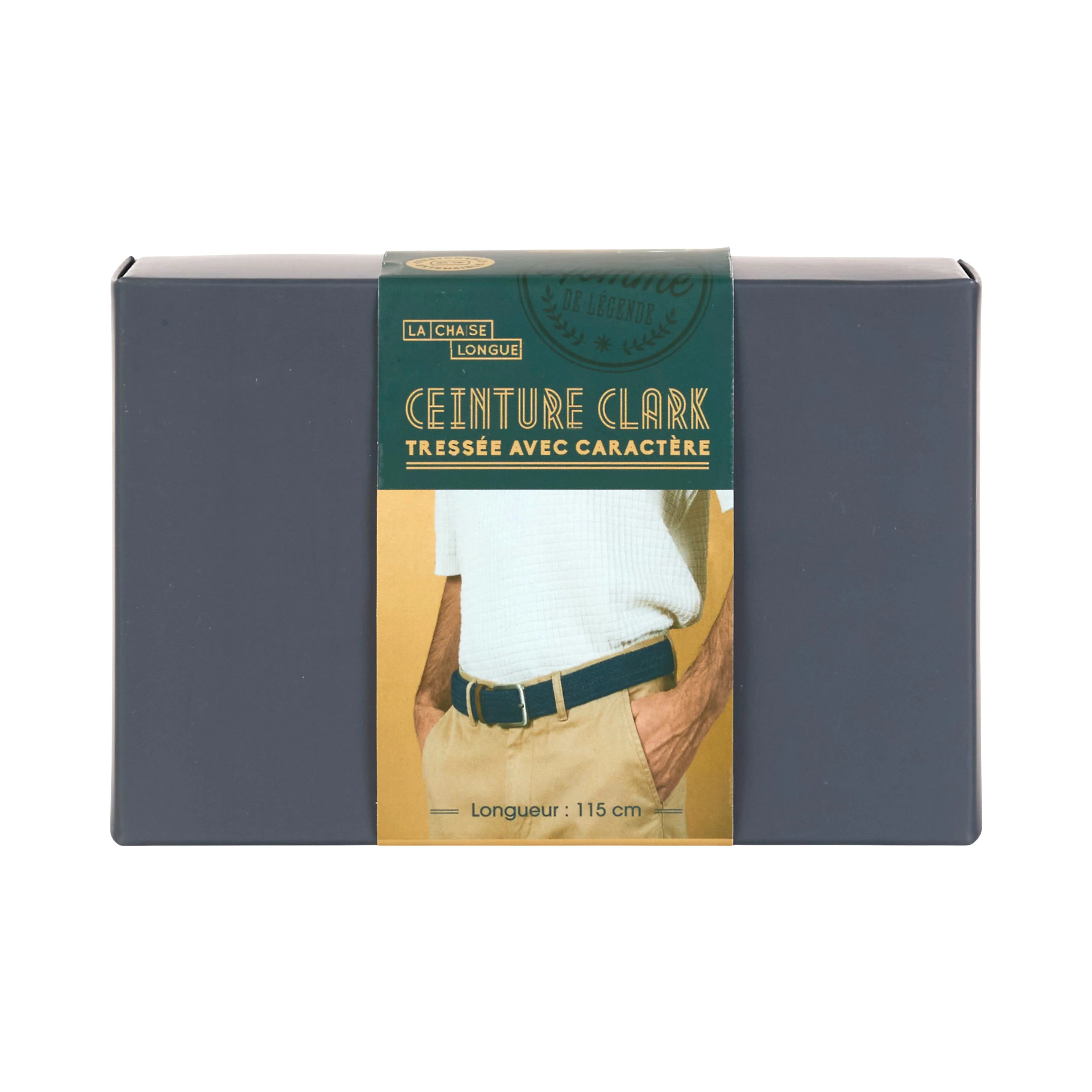 CEINTURE HOMME BLEU MARINE - Image 4