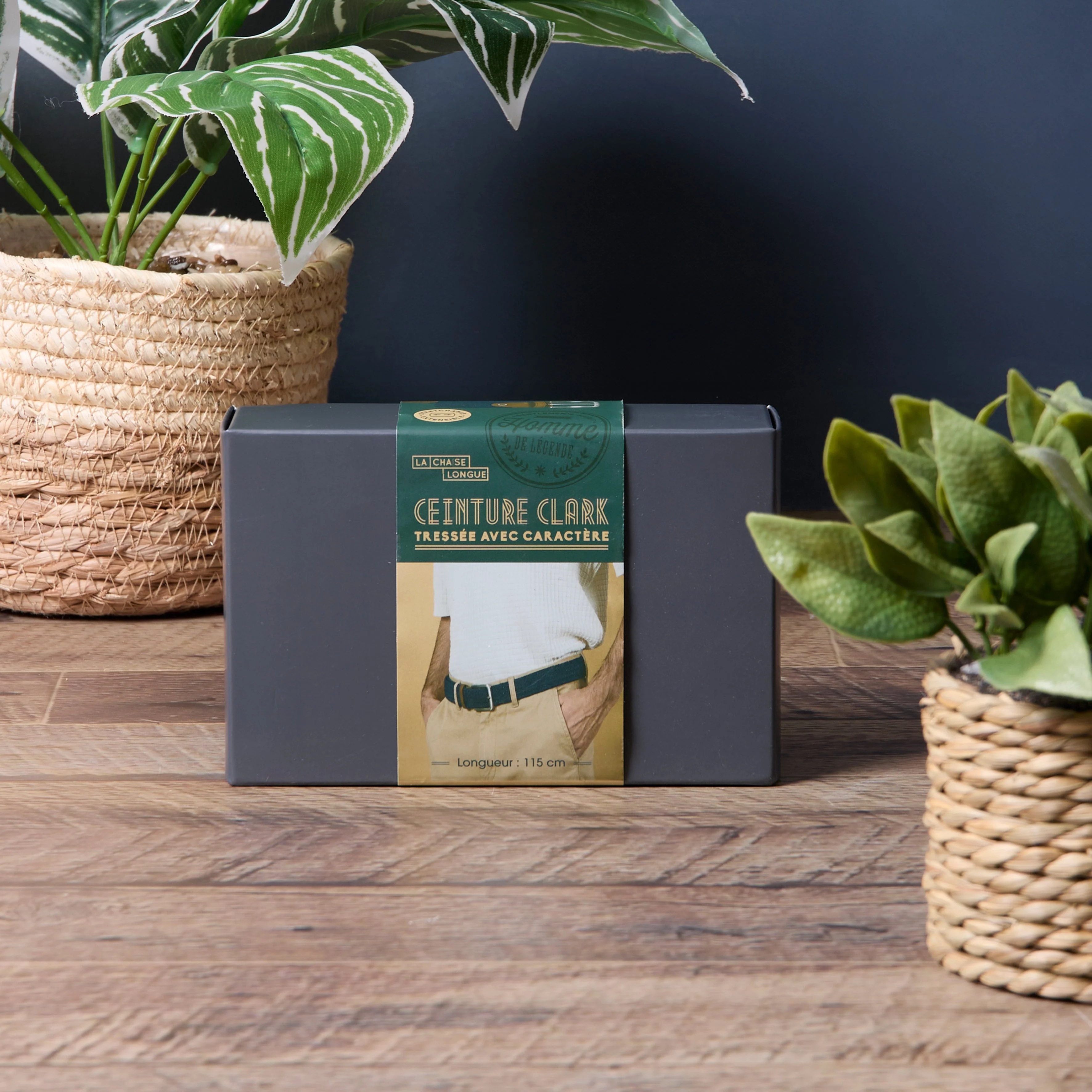 CEINTURE HOMME BLEU MARINE - Image 7