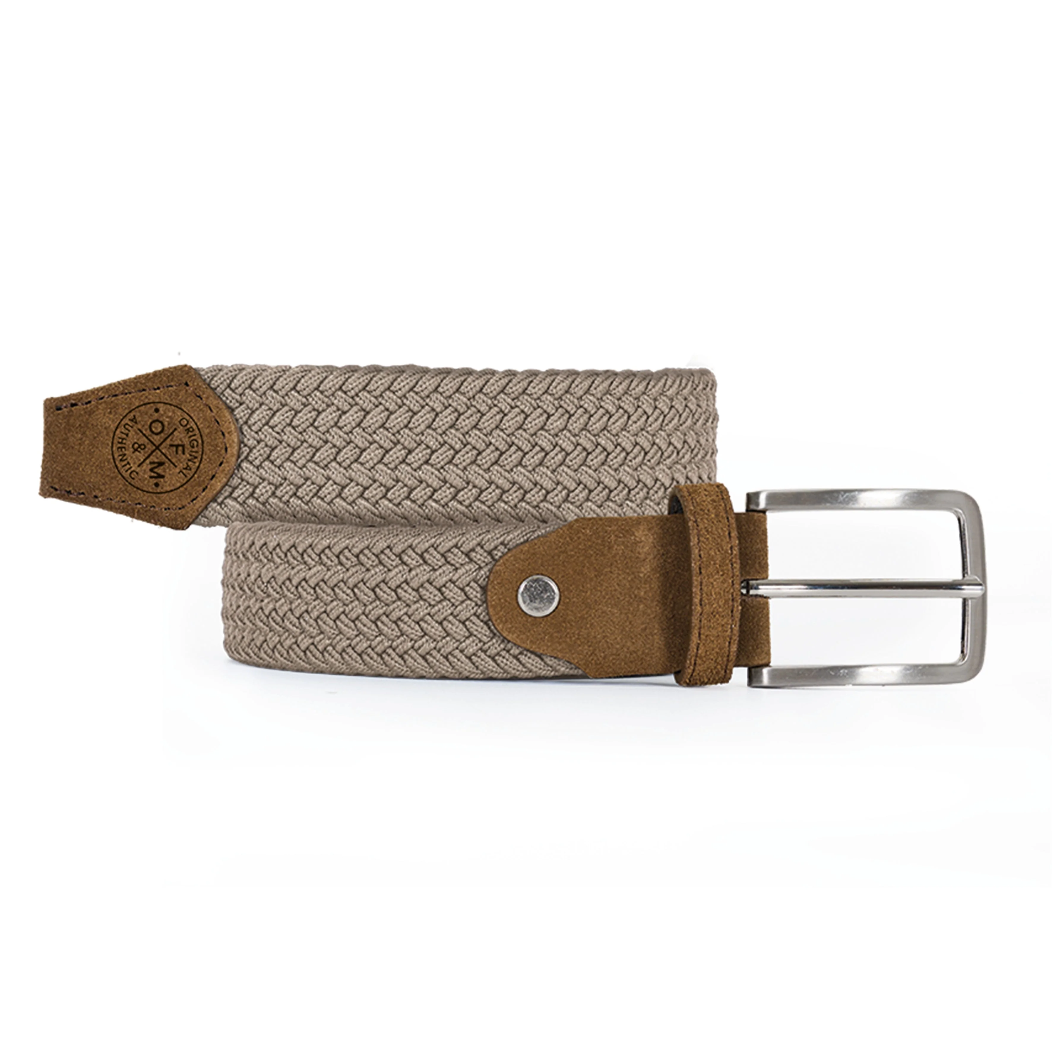 CEINTURE HOMME TAUPE - Image 3