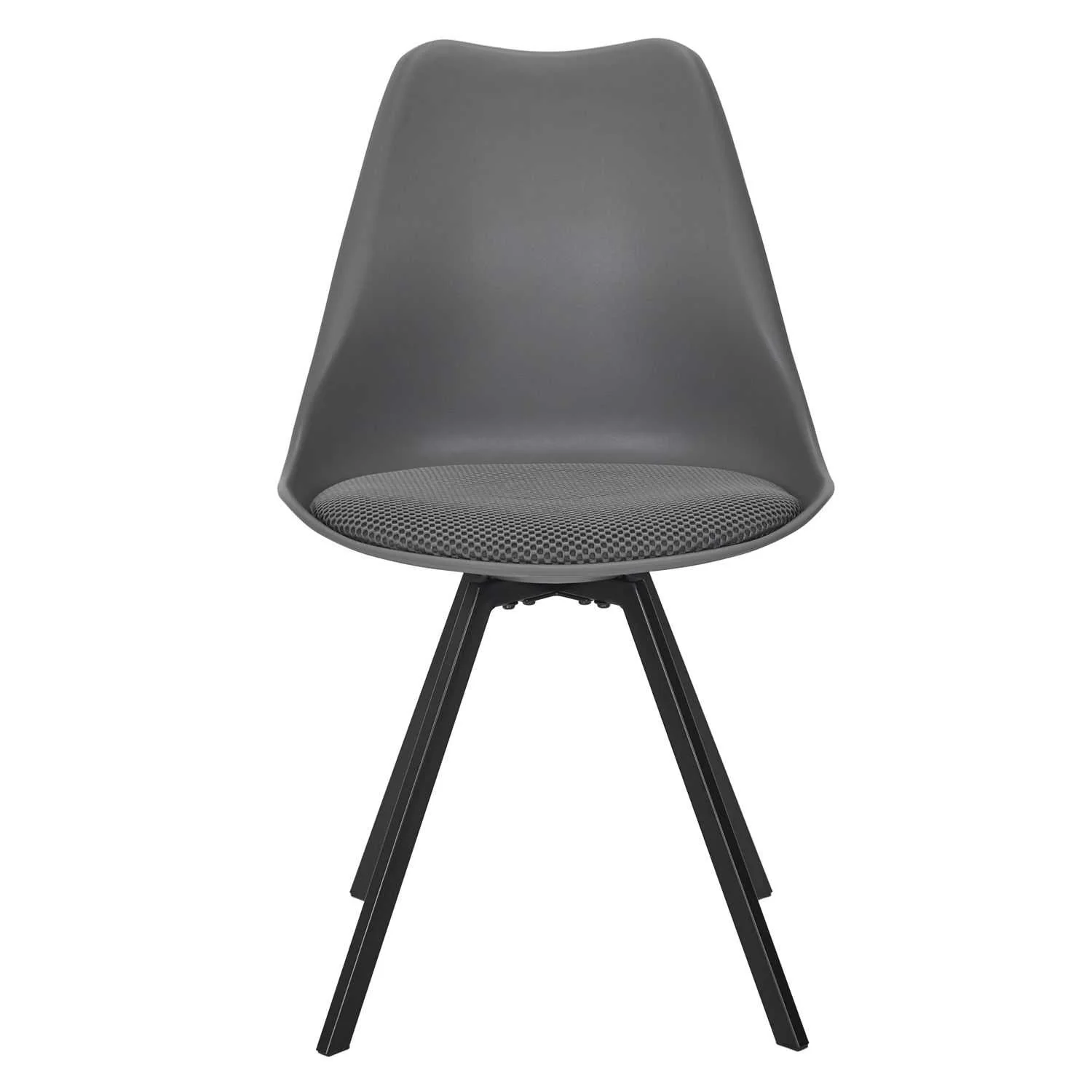 CHAISE AVEC COUSSIN ATOME GRIS - Image 3