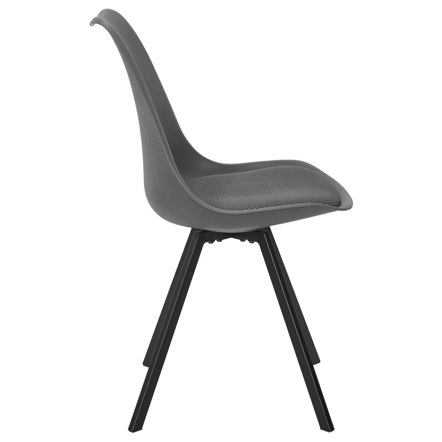 CHAISE AVEC COUSSIN ATOME GRIS - Image 4