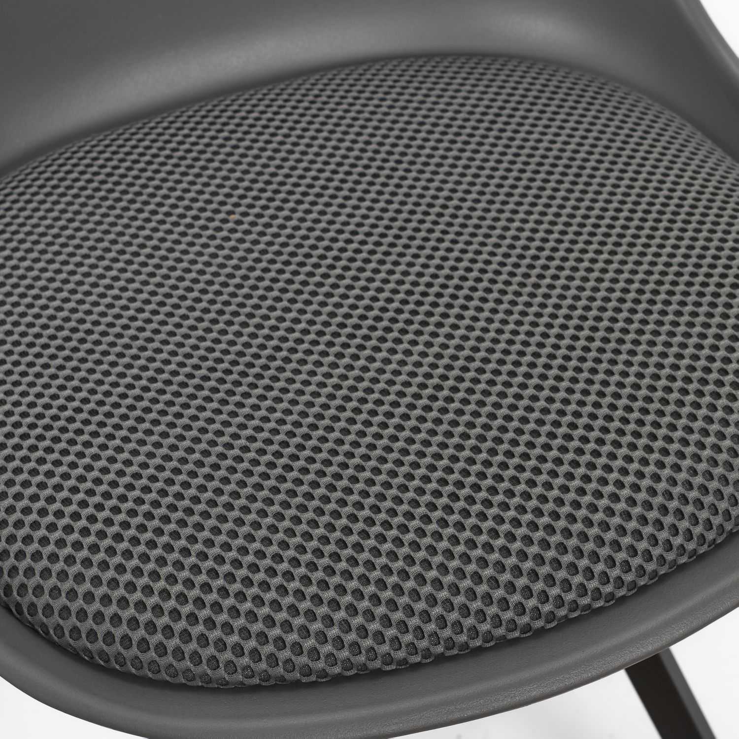 CHAISE AVEC COUSSIN ATOME GRIS - Image 7