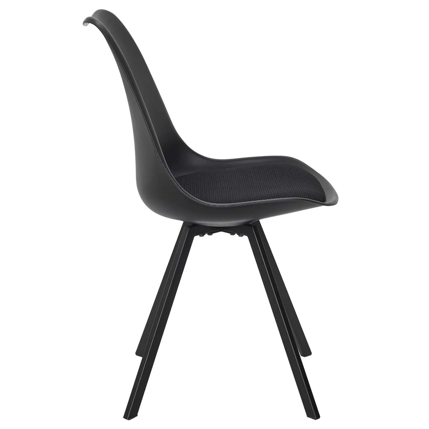 CHAISE AVEC COUSSIN ATOME NOIR - Image 4