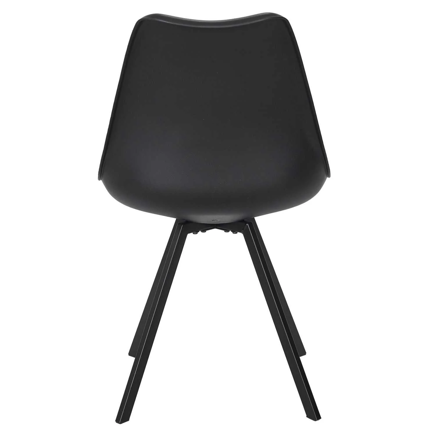 CHAISE AVEC COUSSIN ATOME NOIR - Image 5