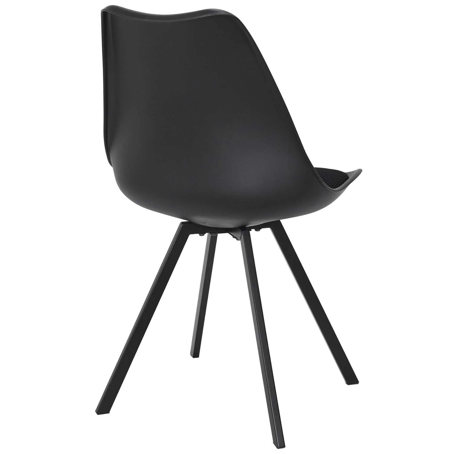 CHAISE AVEC COUSSIN ATOME NOIR - Image 6