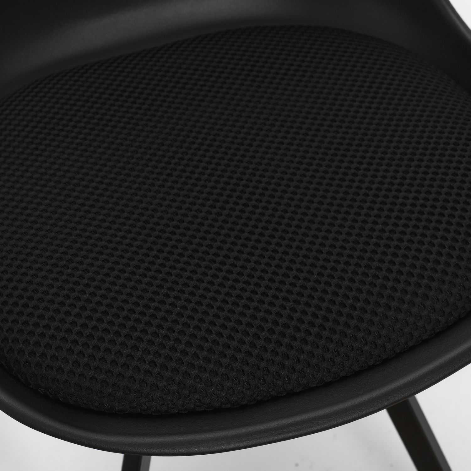 CHAISE AVEC COUSSIN ATOME NOIR - Image 7