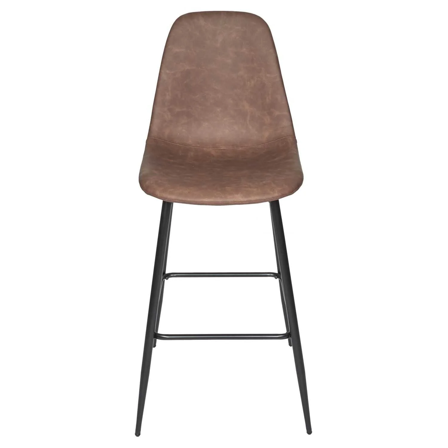 CHAISE DE BAR AMBER MARRON - Image 3