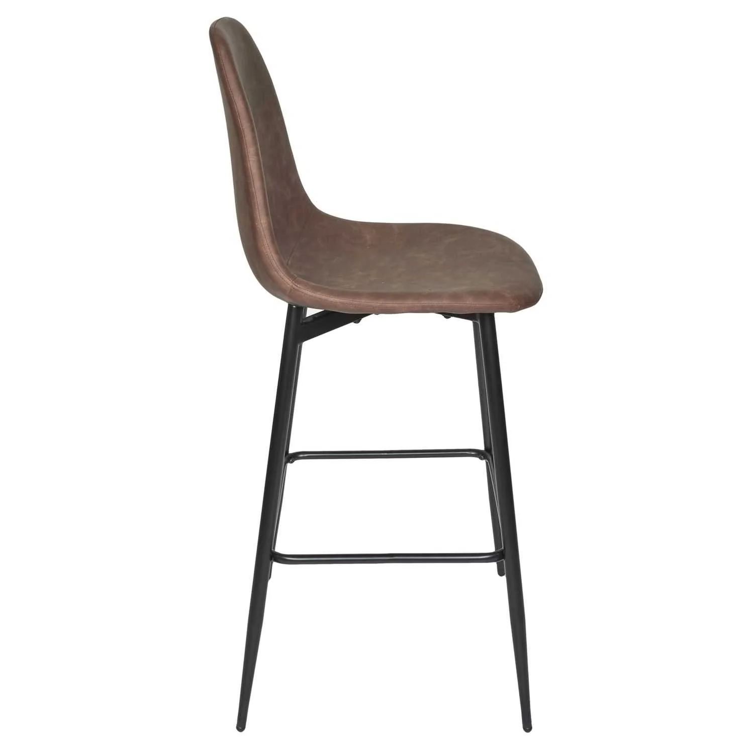 CHAISE DE BAR AMBER MARRON - Image 4