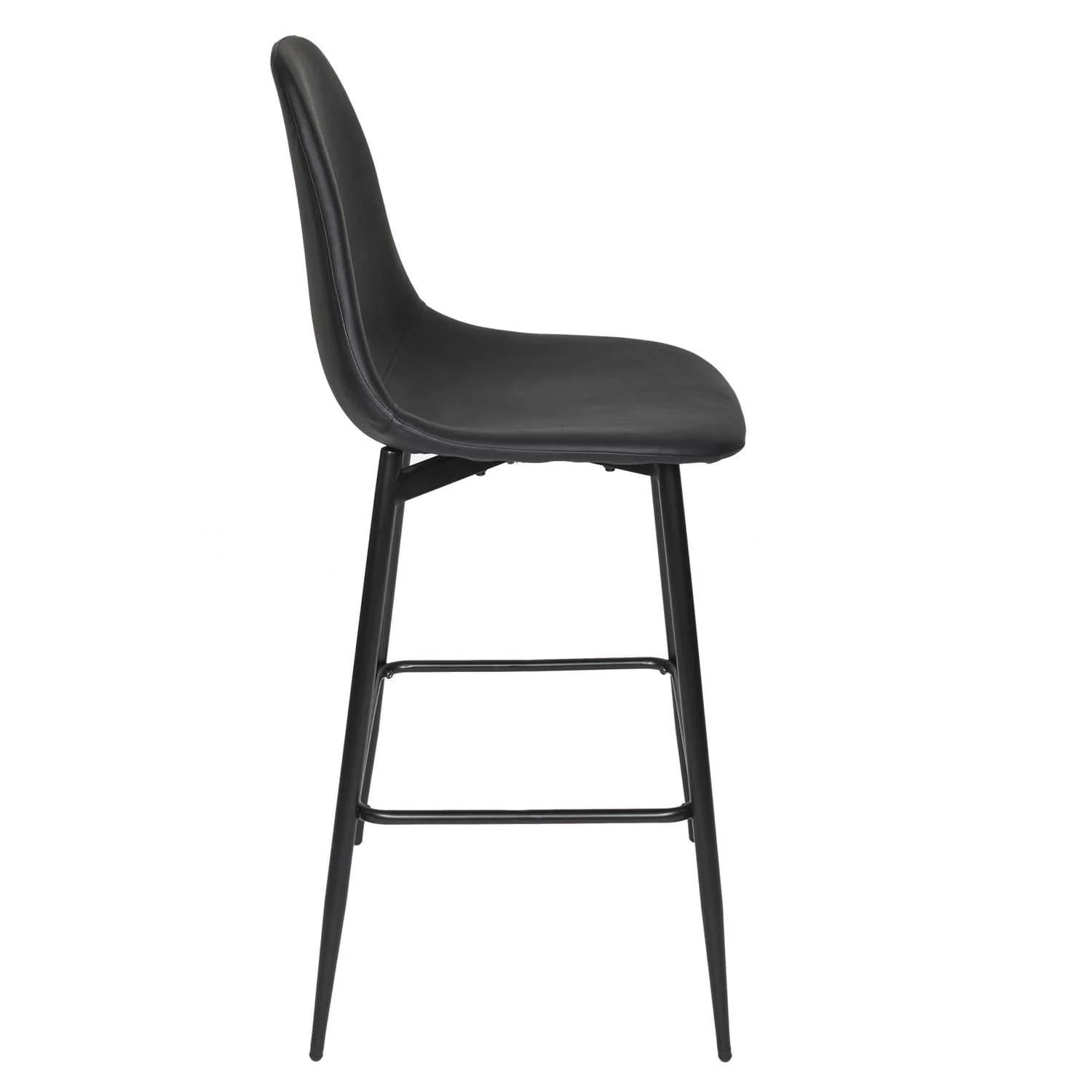 CHAISE DE BAR AMBER NOIR - Image 4