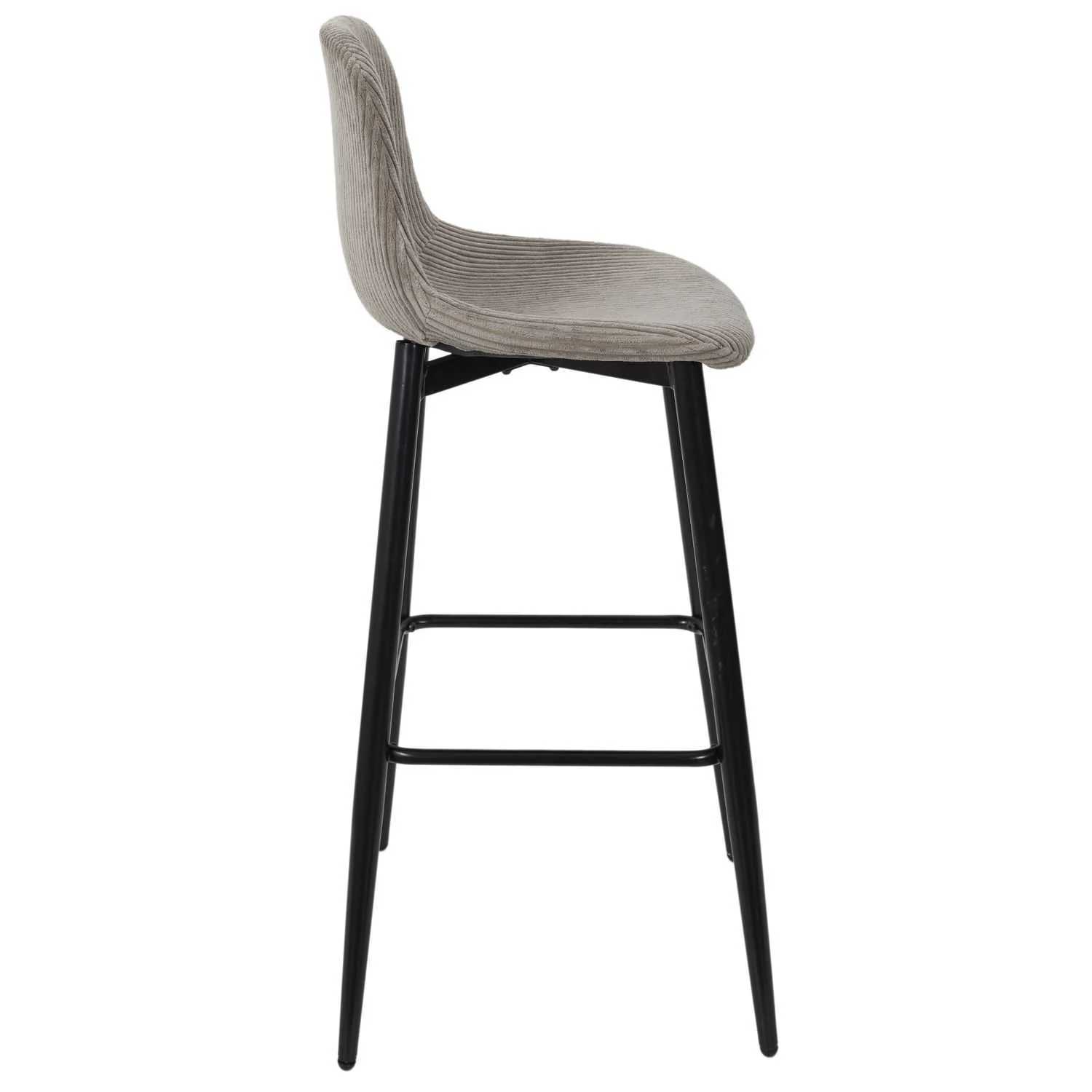 CHAISE DE BAR COTELE SCOTT TAUPE - Image 3