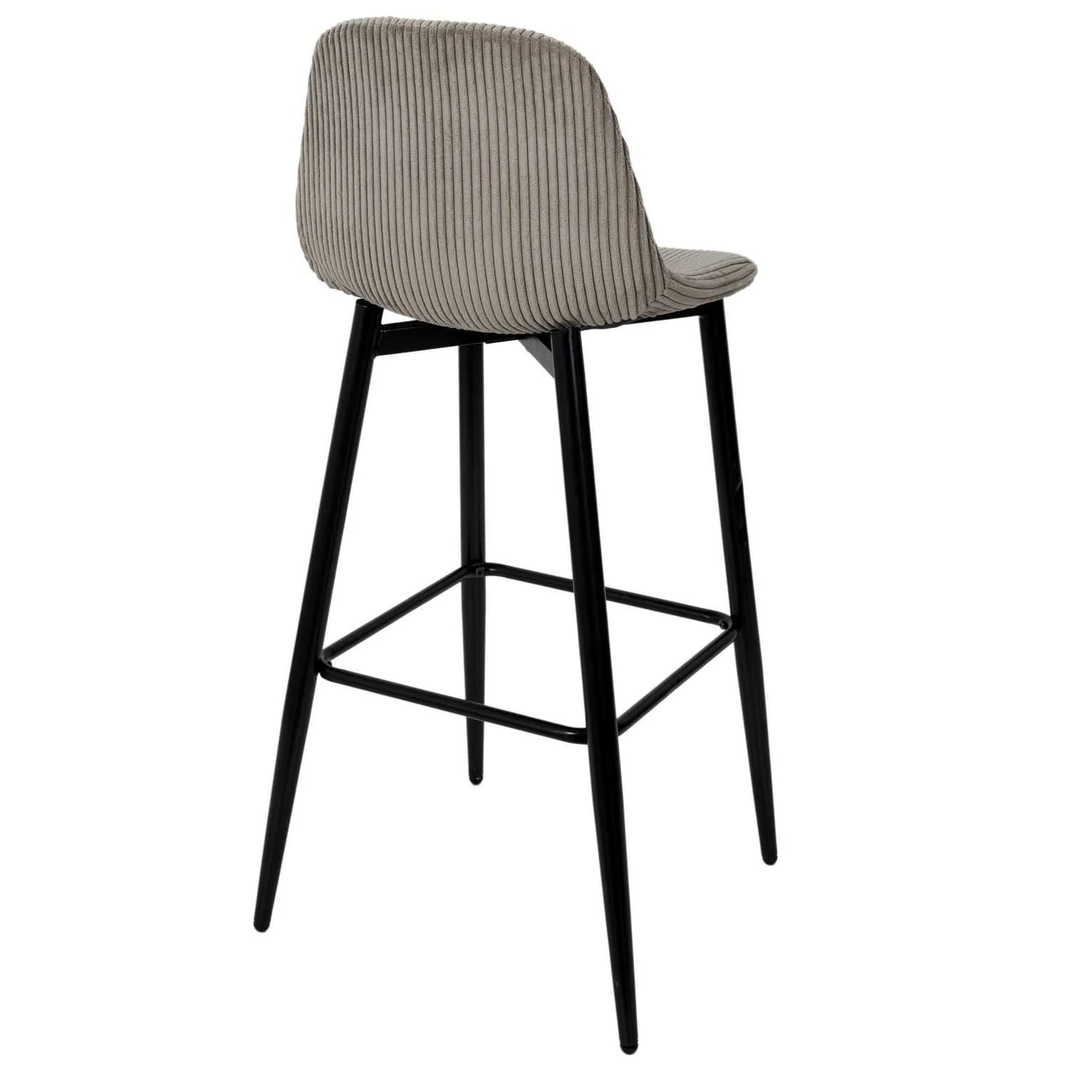 CHAISE DE BAR COTELE SCOTT TAUPE - Image 5