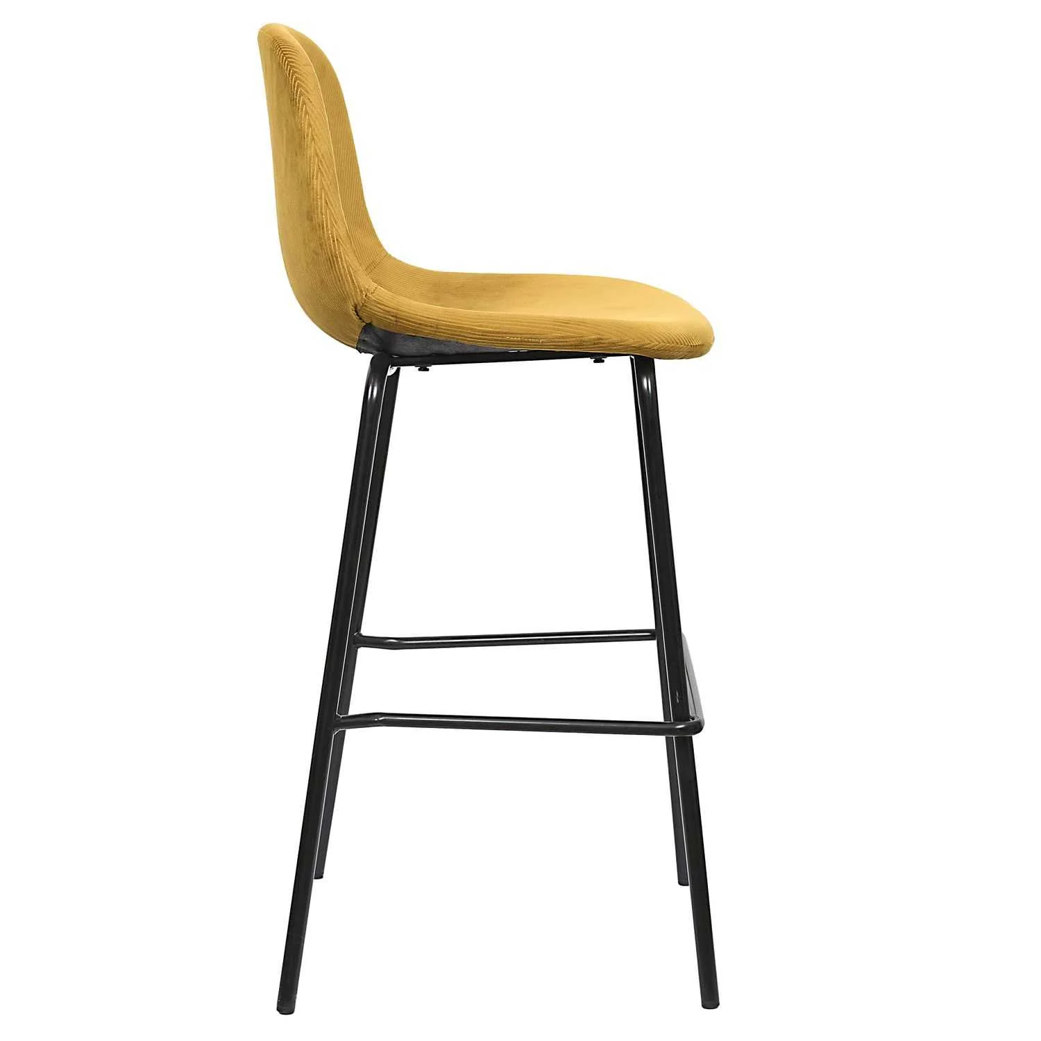 CHAISE DE BAR GIULIA JAUNE - Image 3