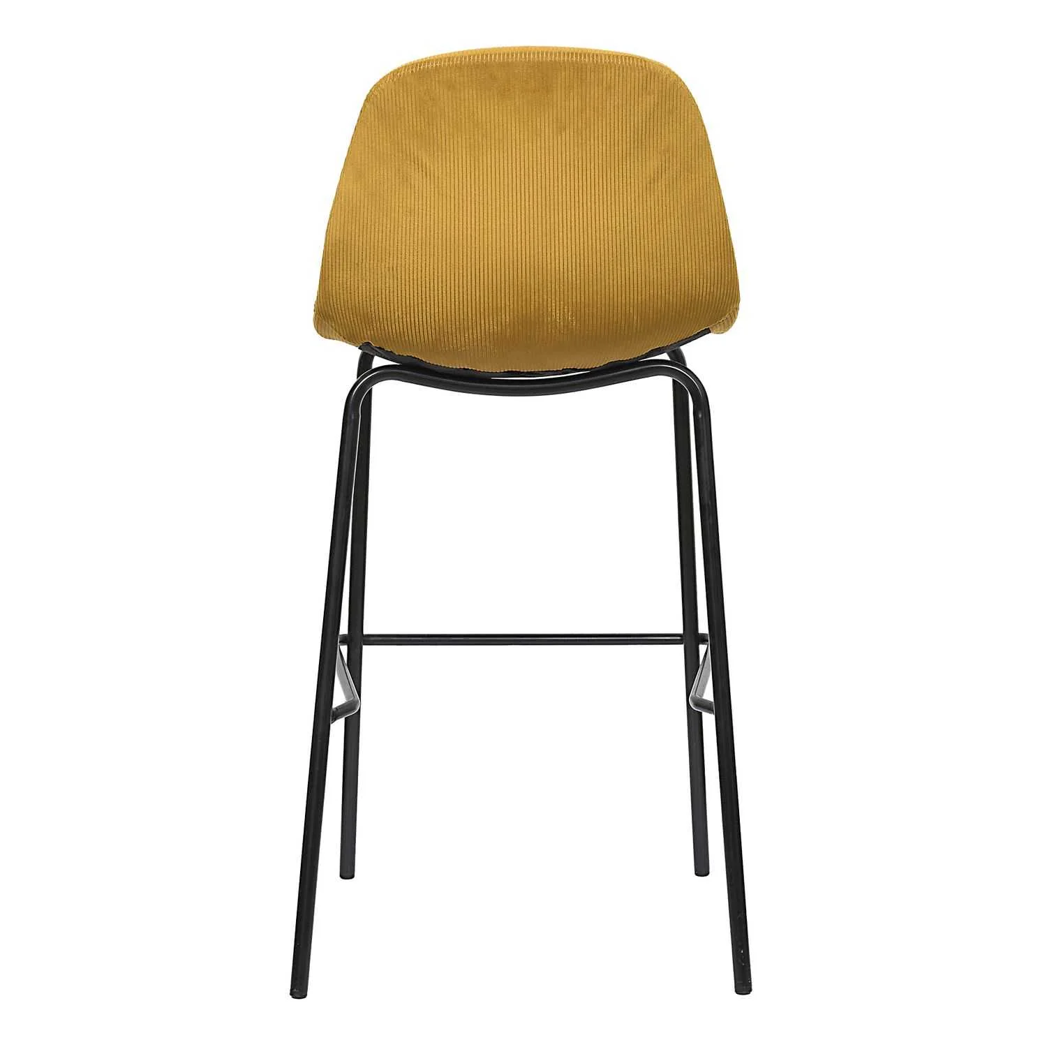CHAISE DE BAR GIULIA JAUNE - Image 4