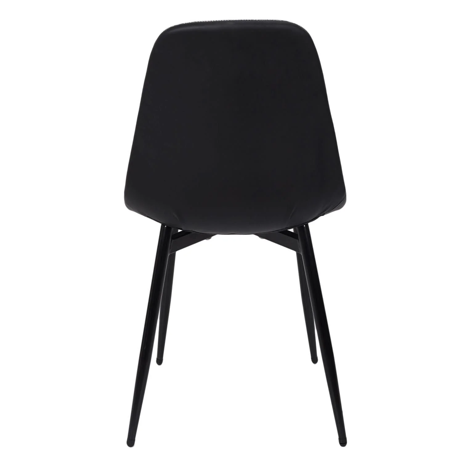 CHAISES MEMPHIS GRIS ET NOIR - Lot de 4 - Image 5