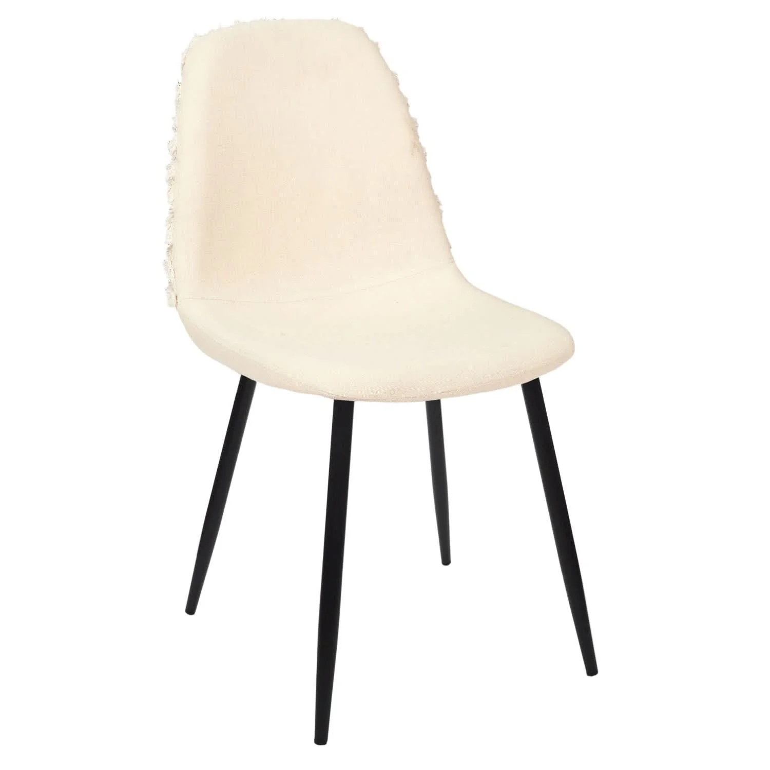 CHAISE MORA PIEDS METAL NOIR - Lot de 4 - Image 7