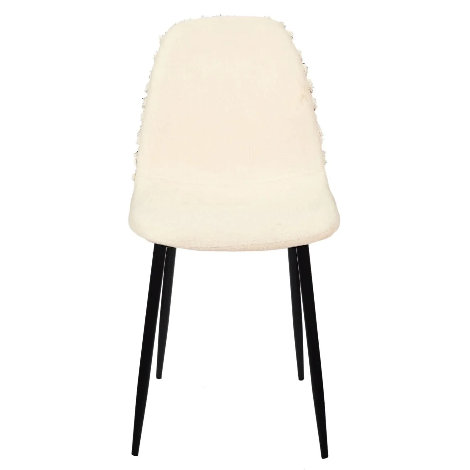 CHAISE MORA PIEDS METAL NOIR - Lot de 4 - Image 8