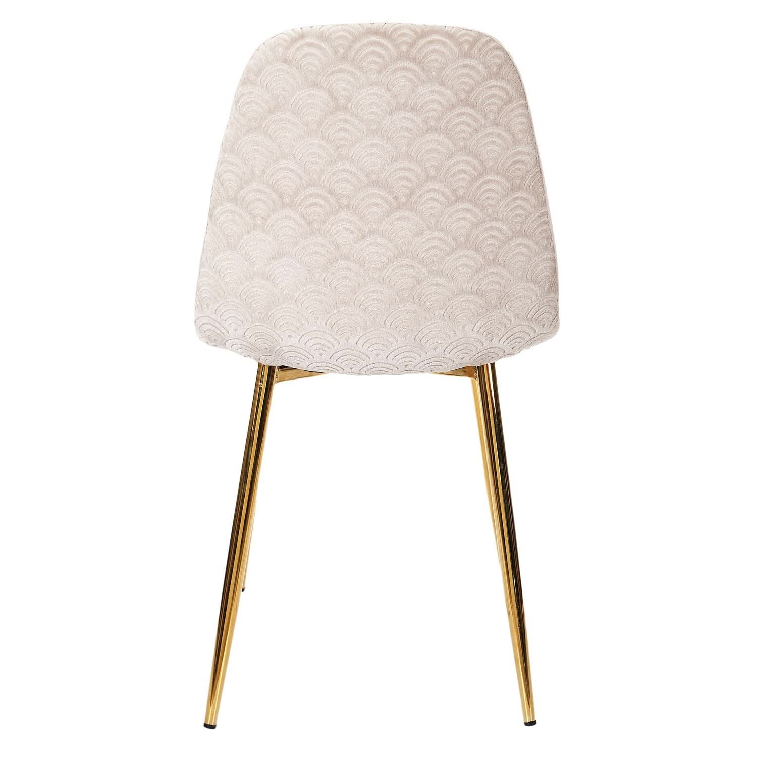 CHAISE PIEDS DORE - Lot de 4 - Image 7