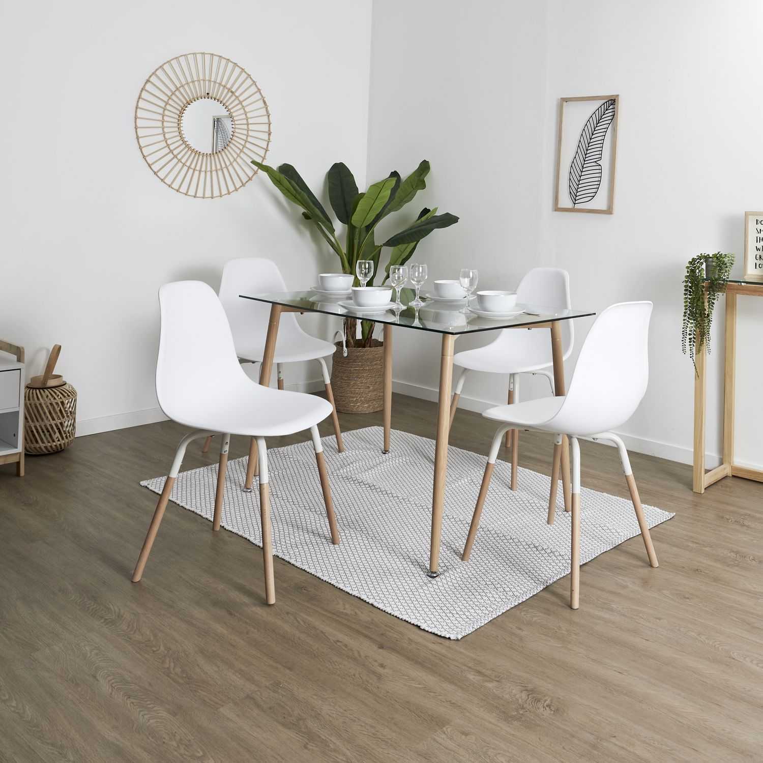 CHAISE PP PHENIX BLANC