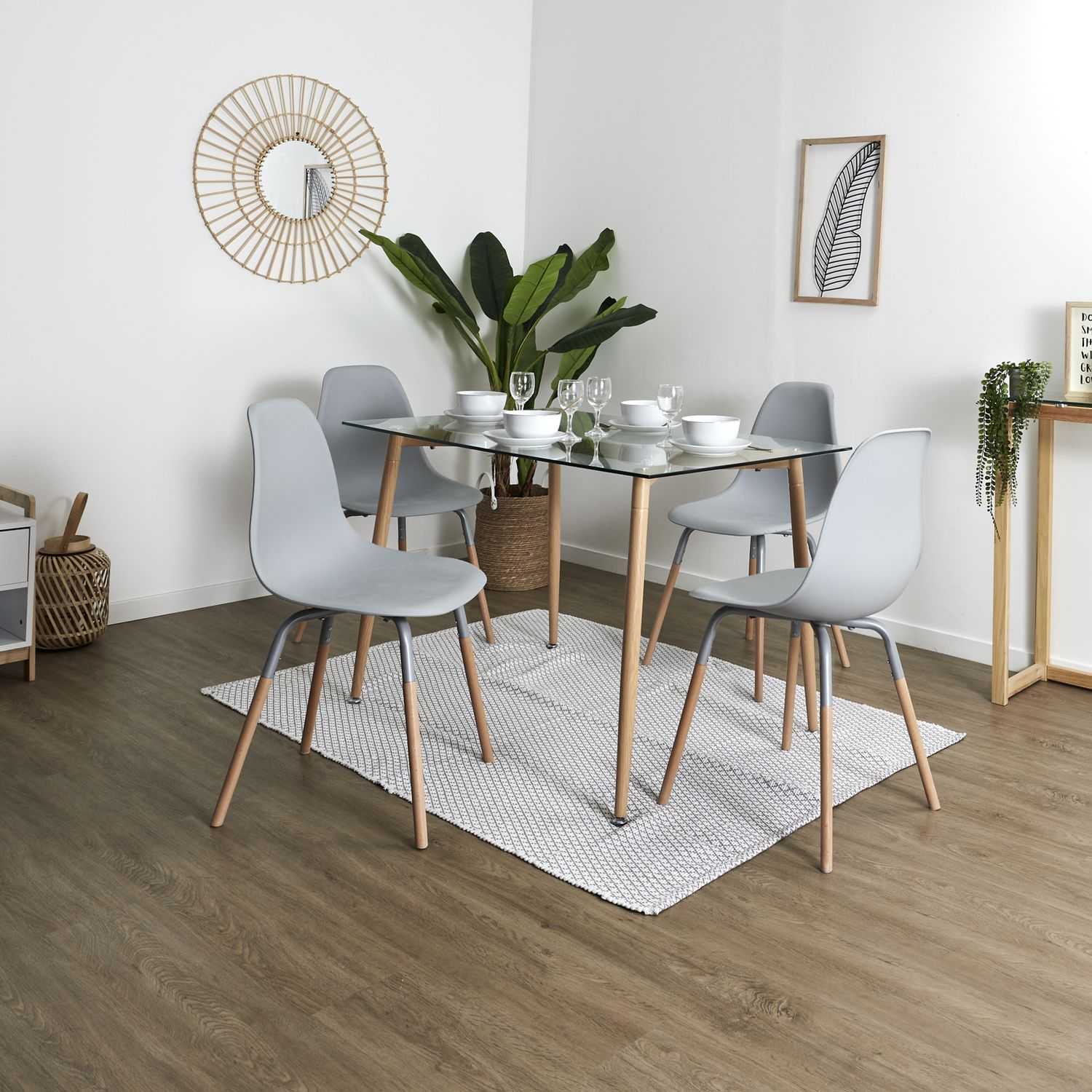CHAISE PP PHENIX GRIS