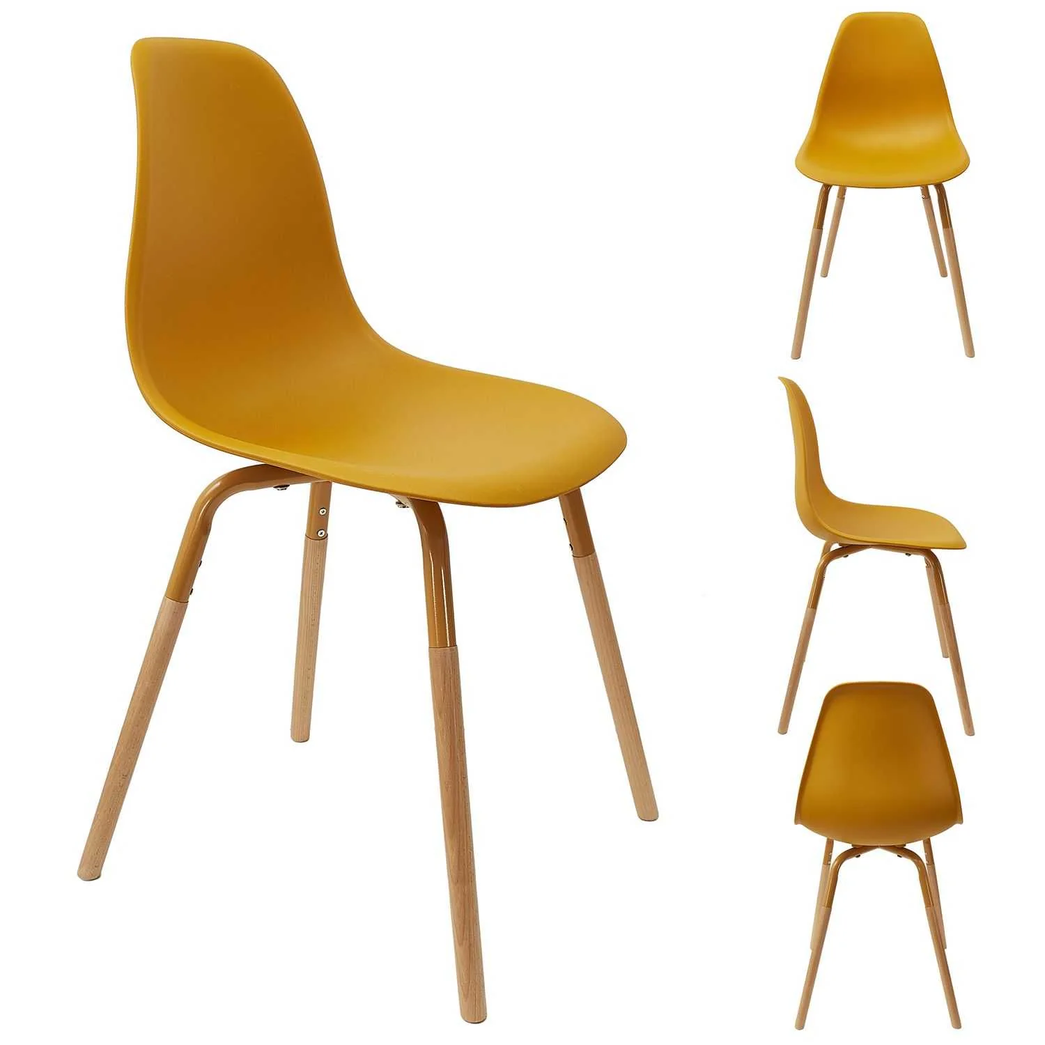 CHAISE PP PHENIX MOUTARDE - Image 3