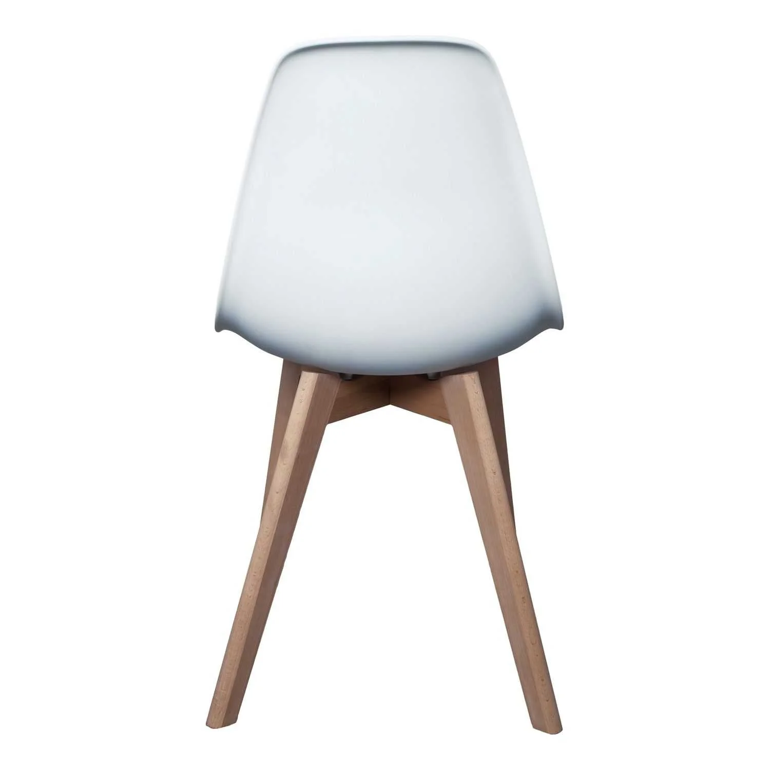 CHAISE SCANDINAVE COQUE PP BLANCHE - Image 5