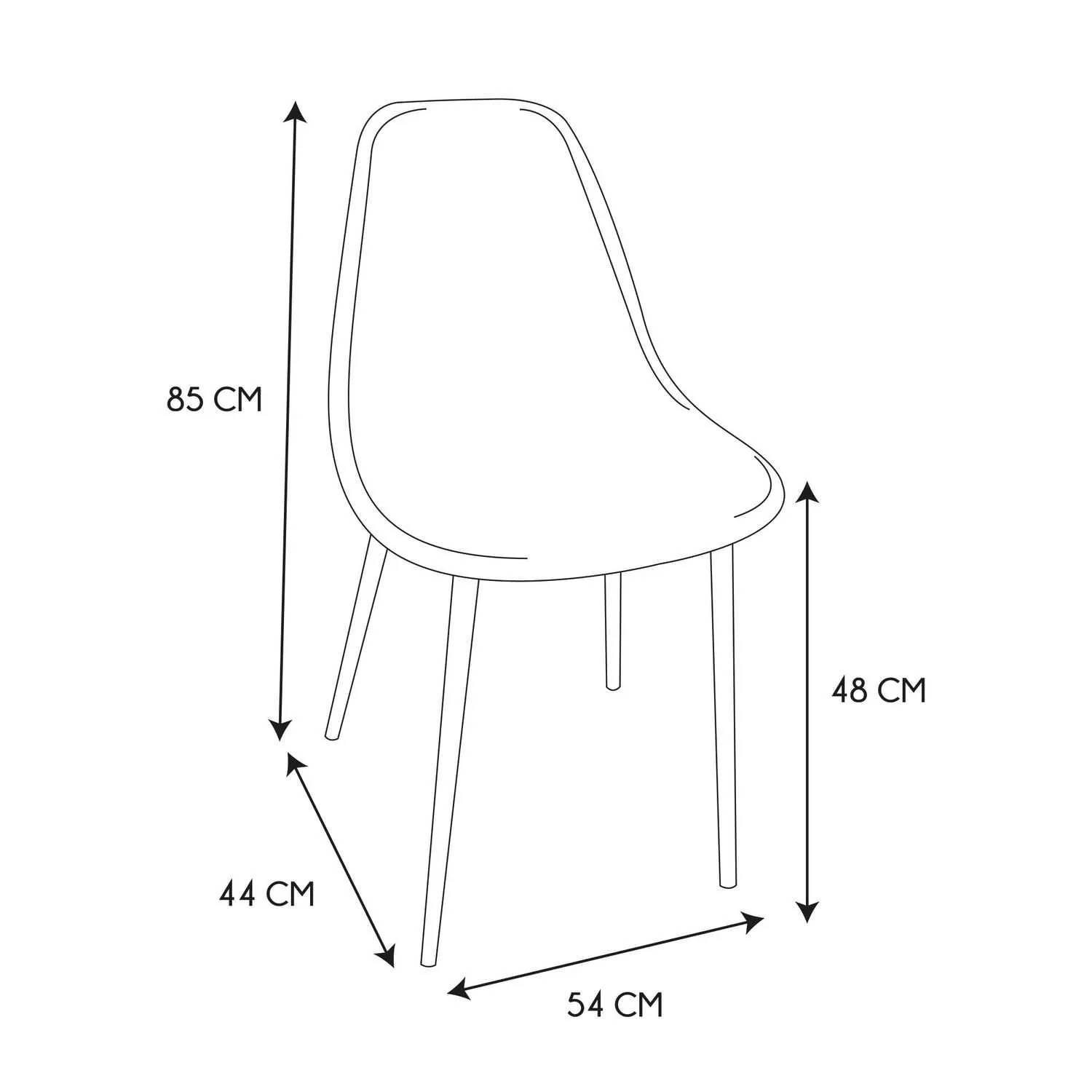 CHAISE VELOURS COTELE GIULIA BLEU CANARD - Image 9