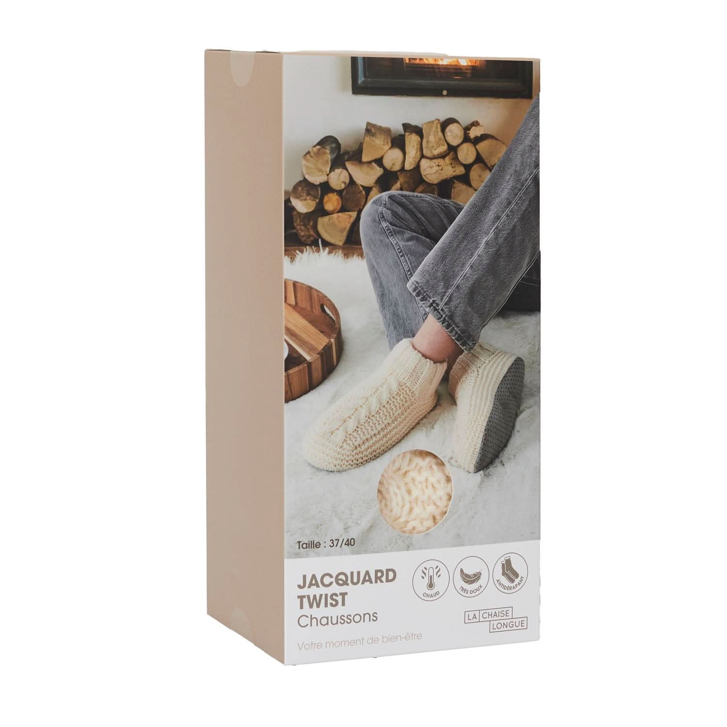 CHAUSSONS CHAUSSETTES JACQUARD COSY TIME - Image 7