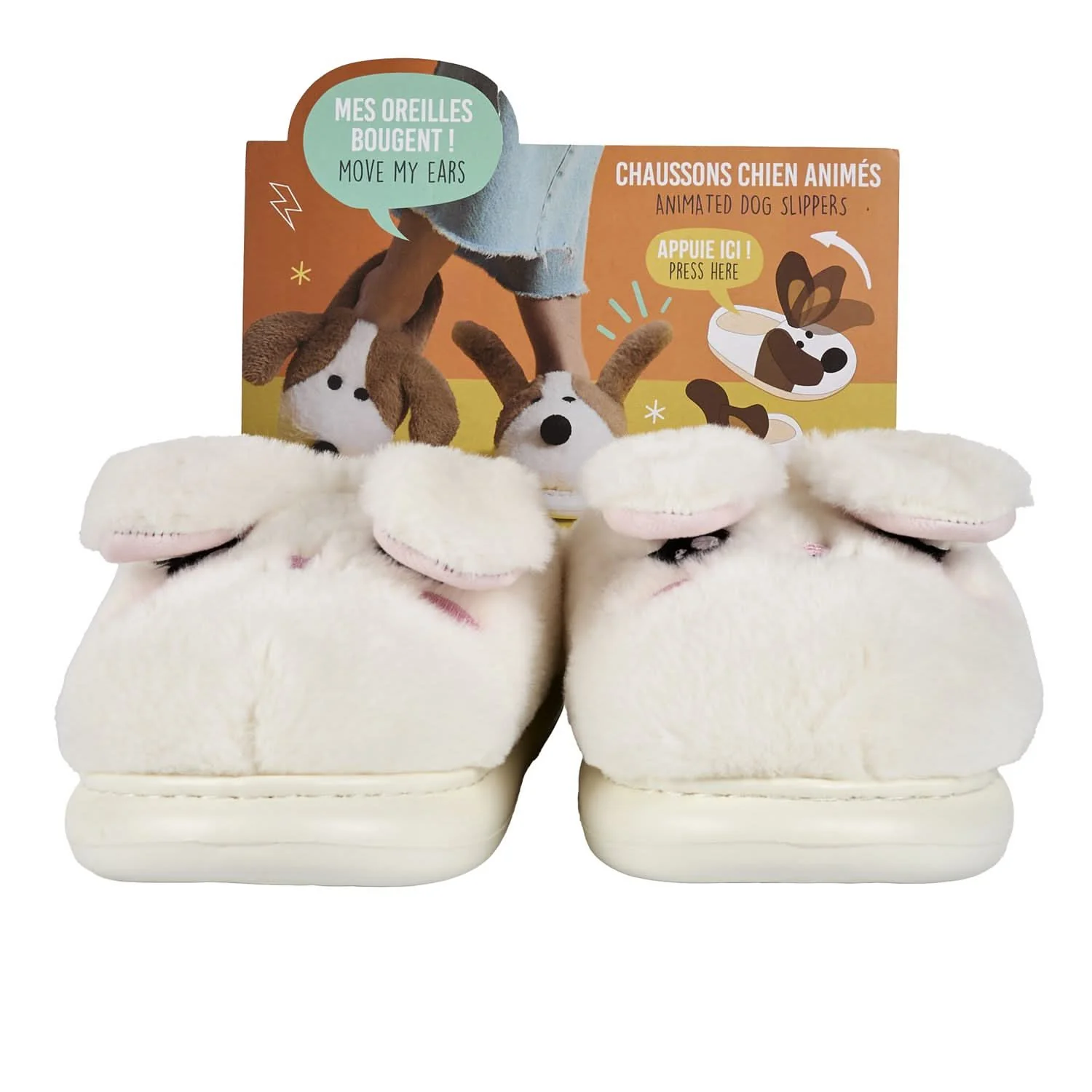 CHAUSSONS CHIEN OREILLES QUI BOUGENT - Image 6
