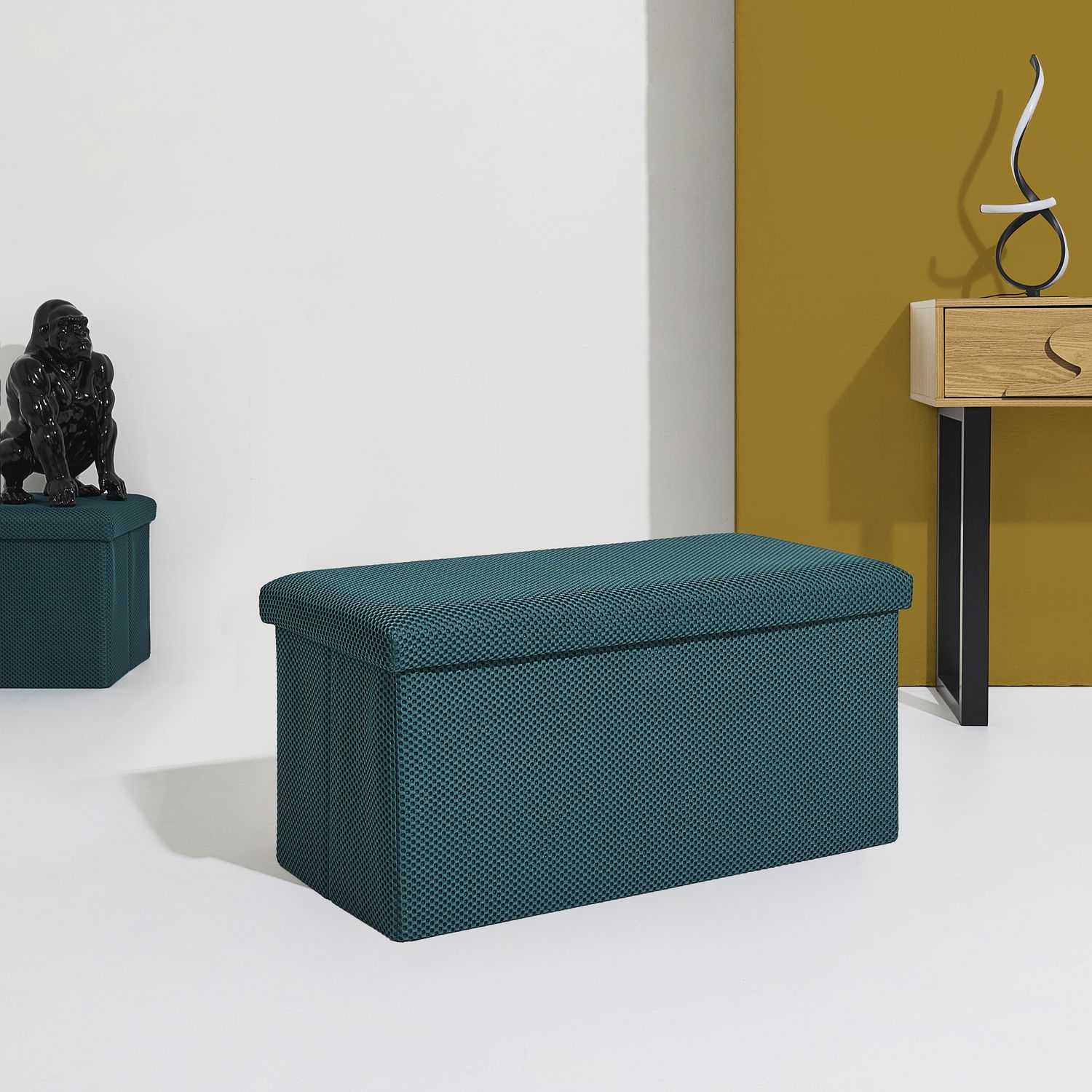 COFFRE BANC PLIABLE ATOME BLEU - Image 2