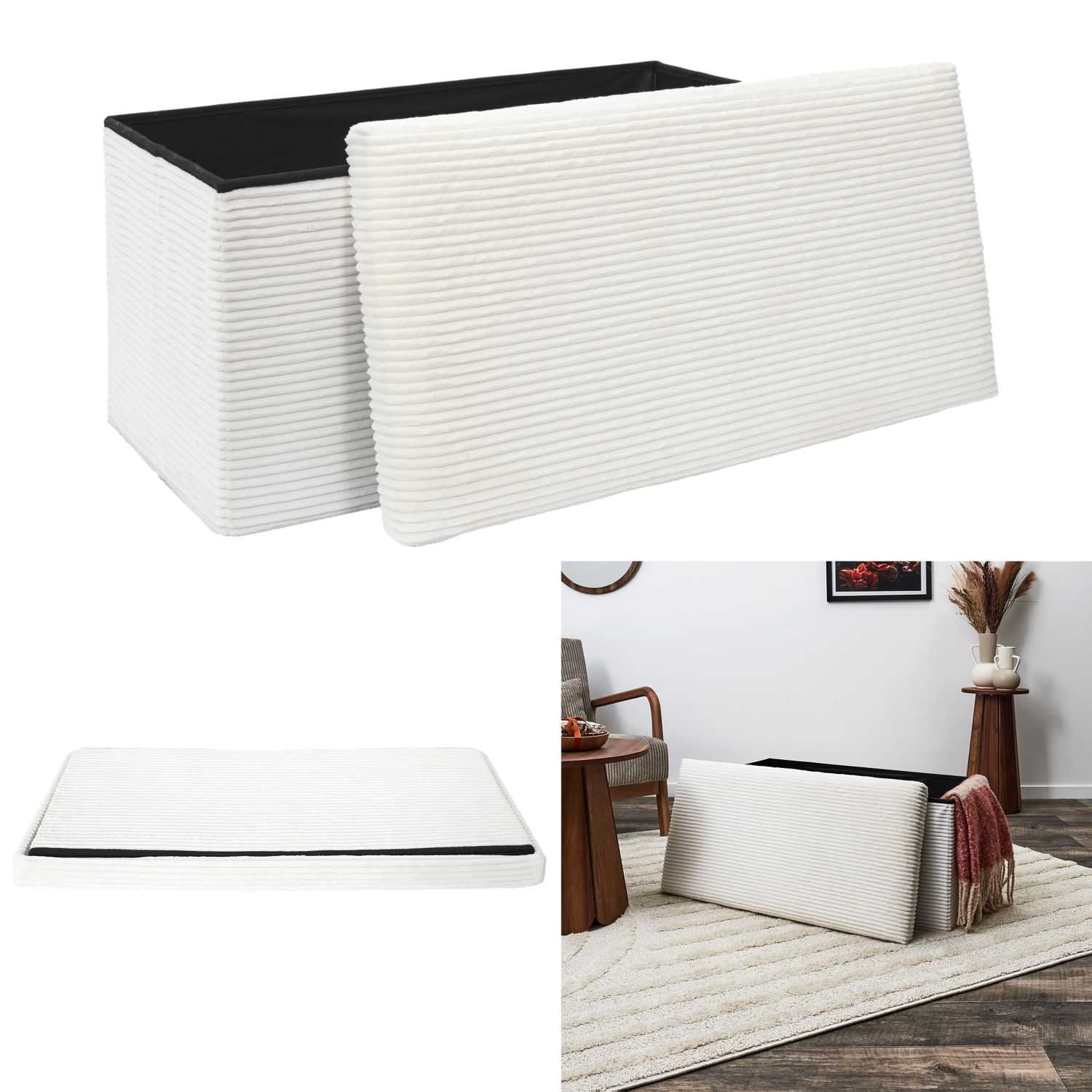 COFFRE BANC PLIABLE COTELE SCOTT BEIGE - Image 3