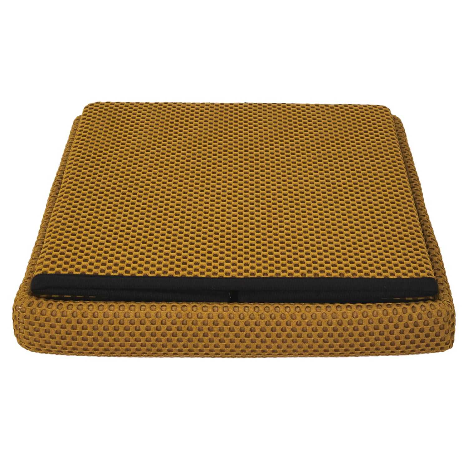 COFFRE POUF PLIABLE ATOME JAUNE - Image 7