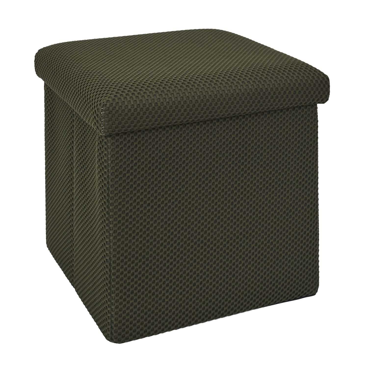 COFFRE POUF PLIABLE ATOME KAKI - Image 3