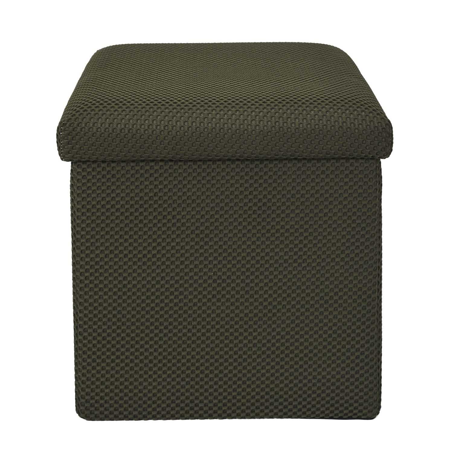 COFFRE POUF PLIABLE ATOME KAKI - Image 4