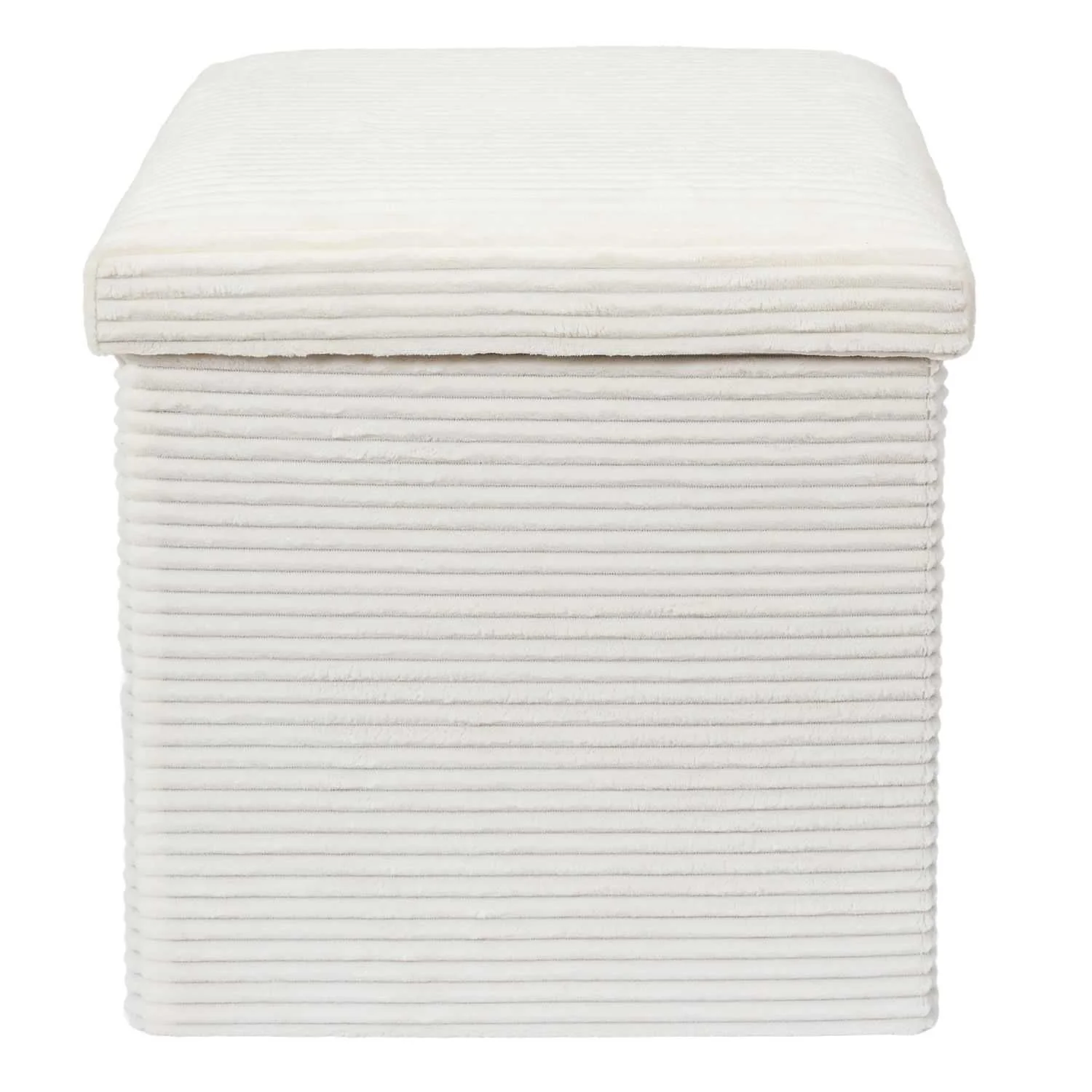 COFFRE POUF PLIABLE COTELE SCOTT BEIGE - Image 4