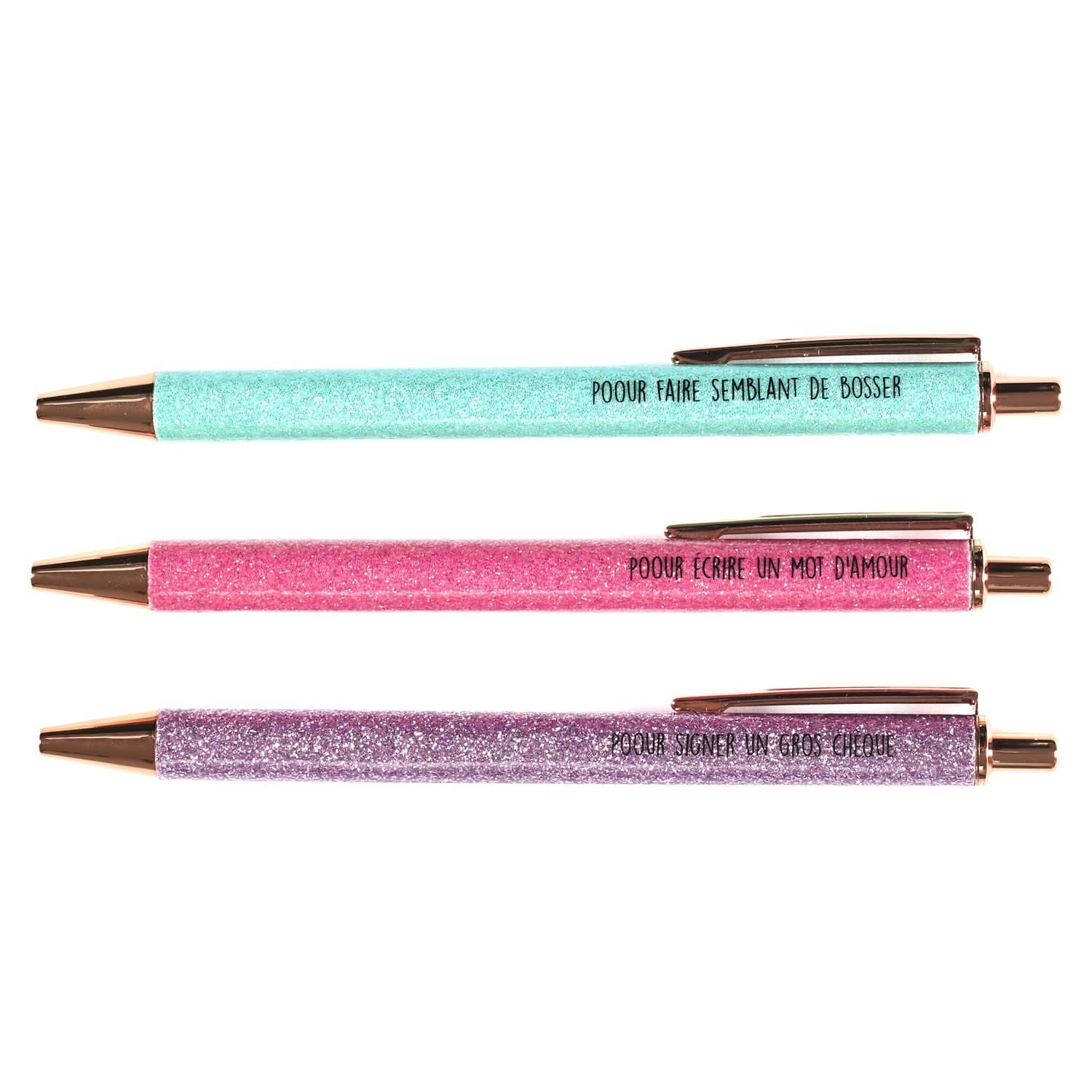 COFFRET 3 STYLOS PAILLETTES - Image 4