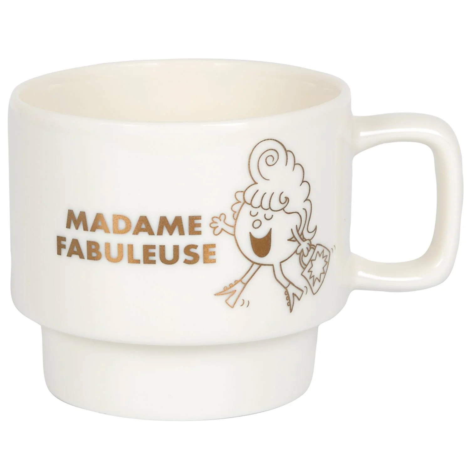 COFFRET 4 TASSES EMPILABLES MR MME - Image 3