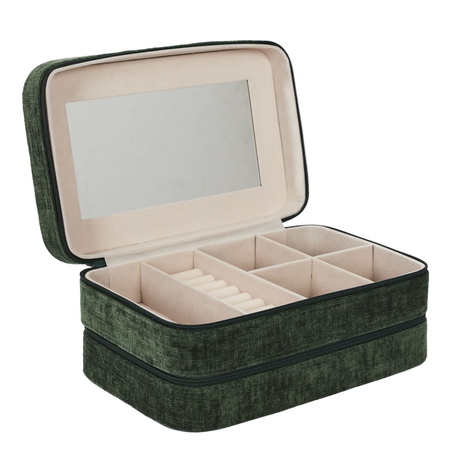 COFFRET A BIJOUX VELOURS JARDIN D’EDEN - Image 7