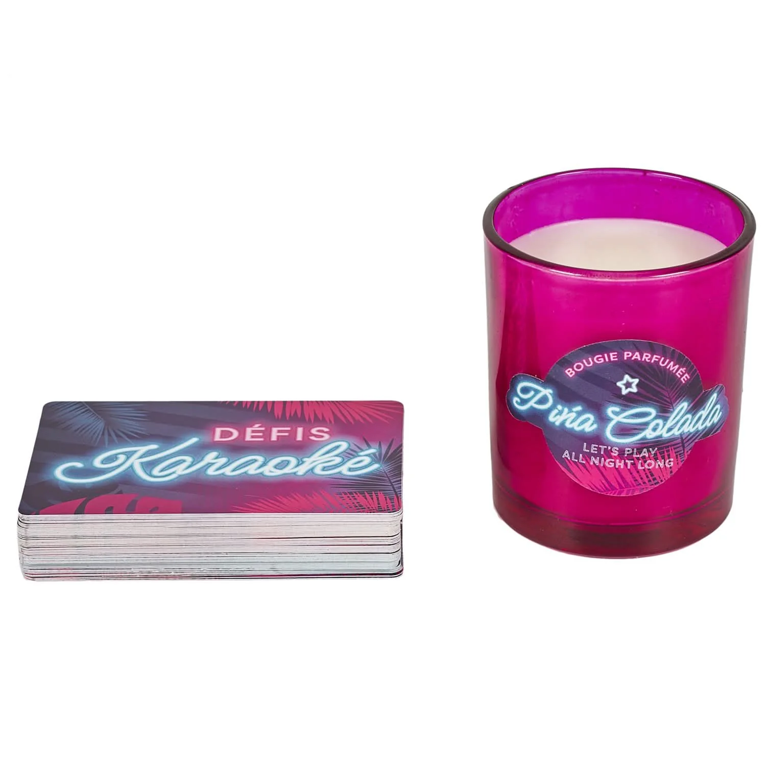 COFFRET BOUGIE PARFUMEE ET JEU DE DEFIS MUSIQUE - Image 2