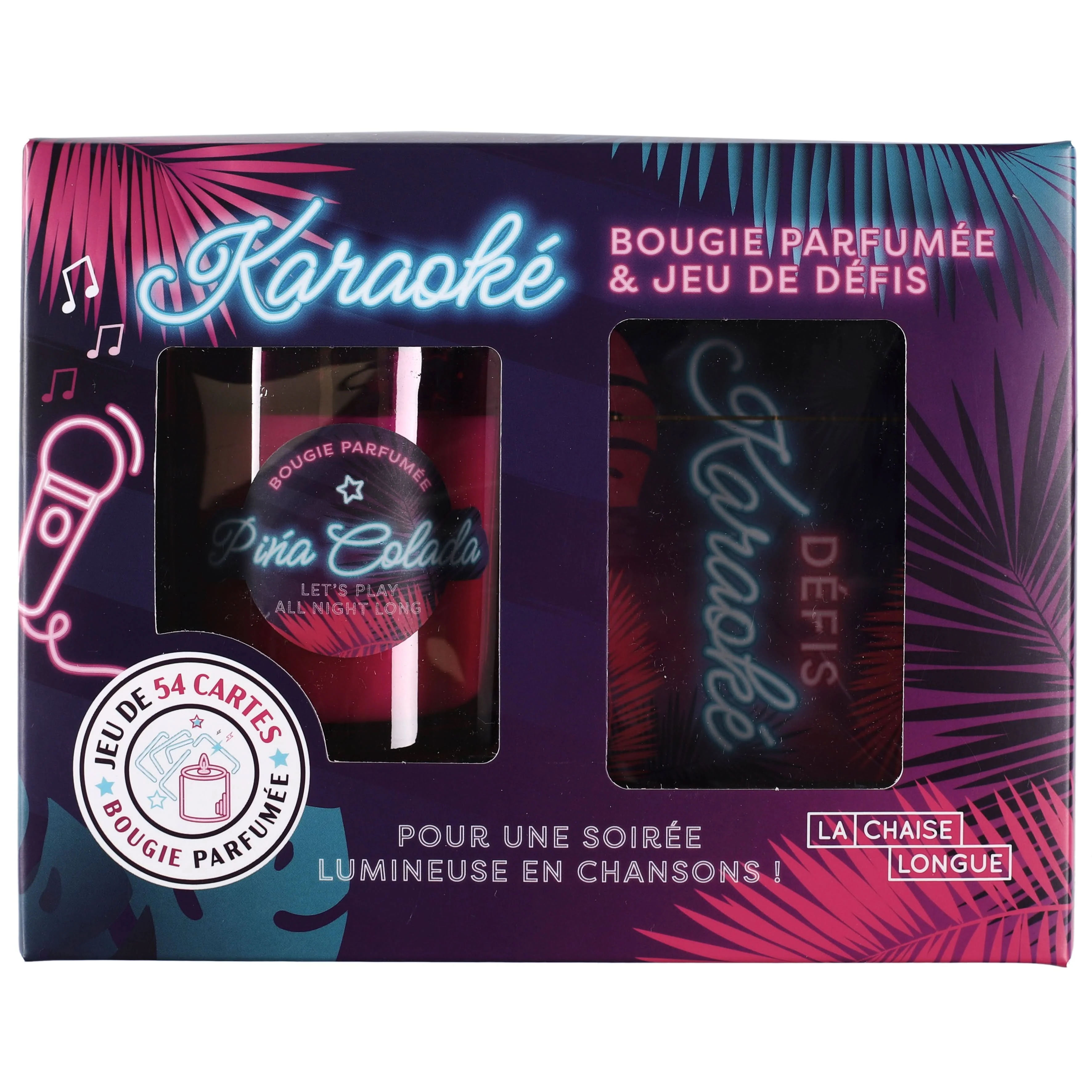 COFFRET BOUGIE PARFUMEE ET JEU DE DEFIS MUSIQUE - Image 5