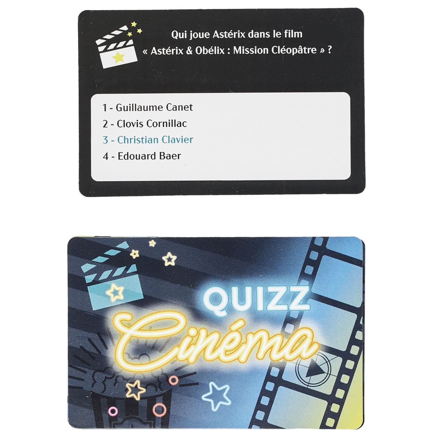 COFFRET BOUGIE PARFUMEE ET JEU DE QUIZZ CINEMA - Image 4